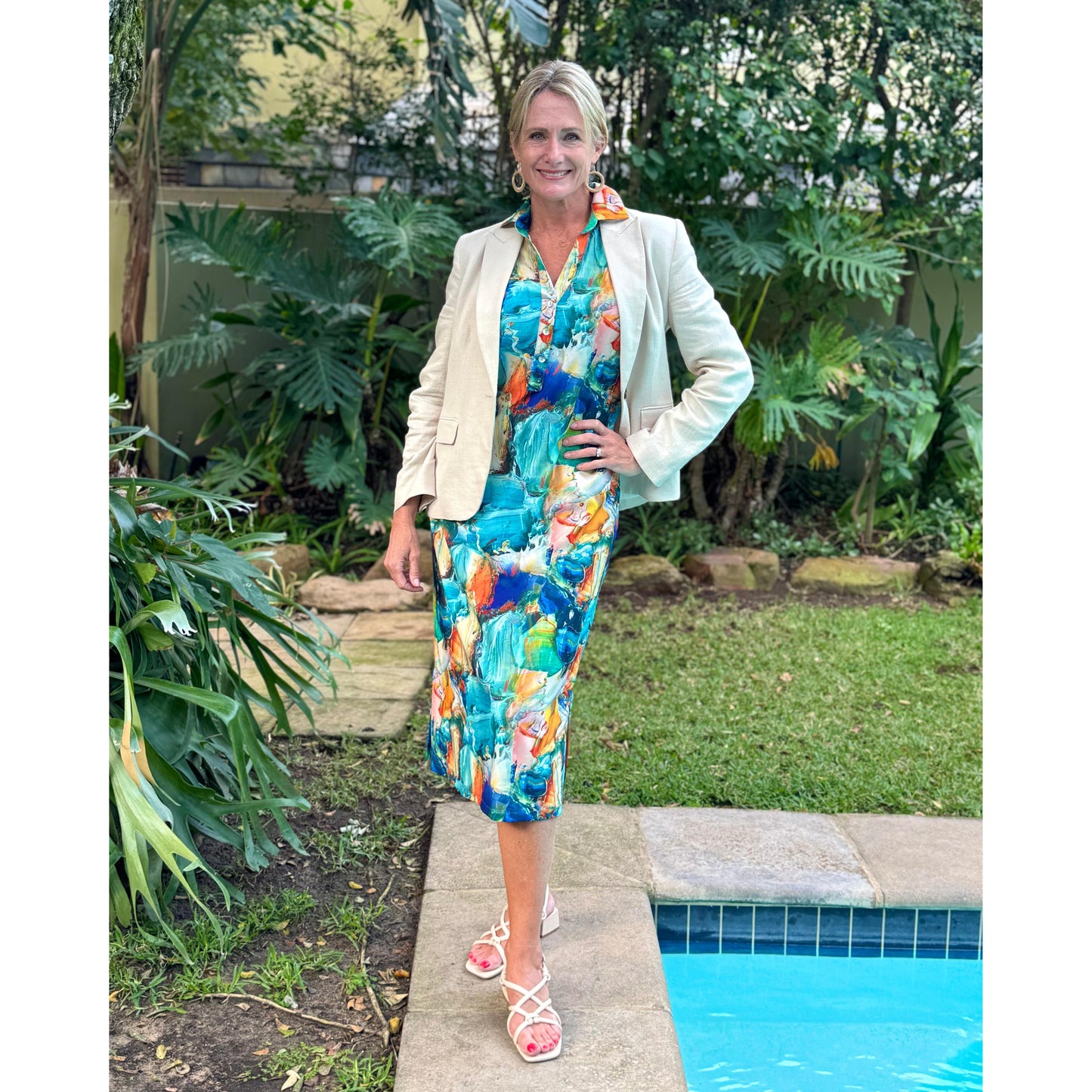 HARPER Maxi Dress-DRESS-Wendy Bashford Designs