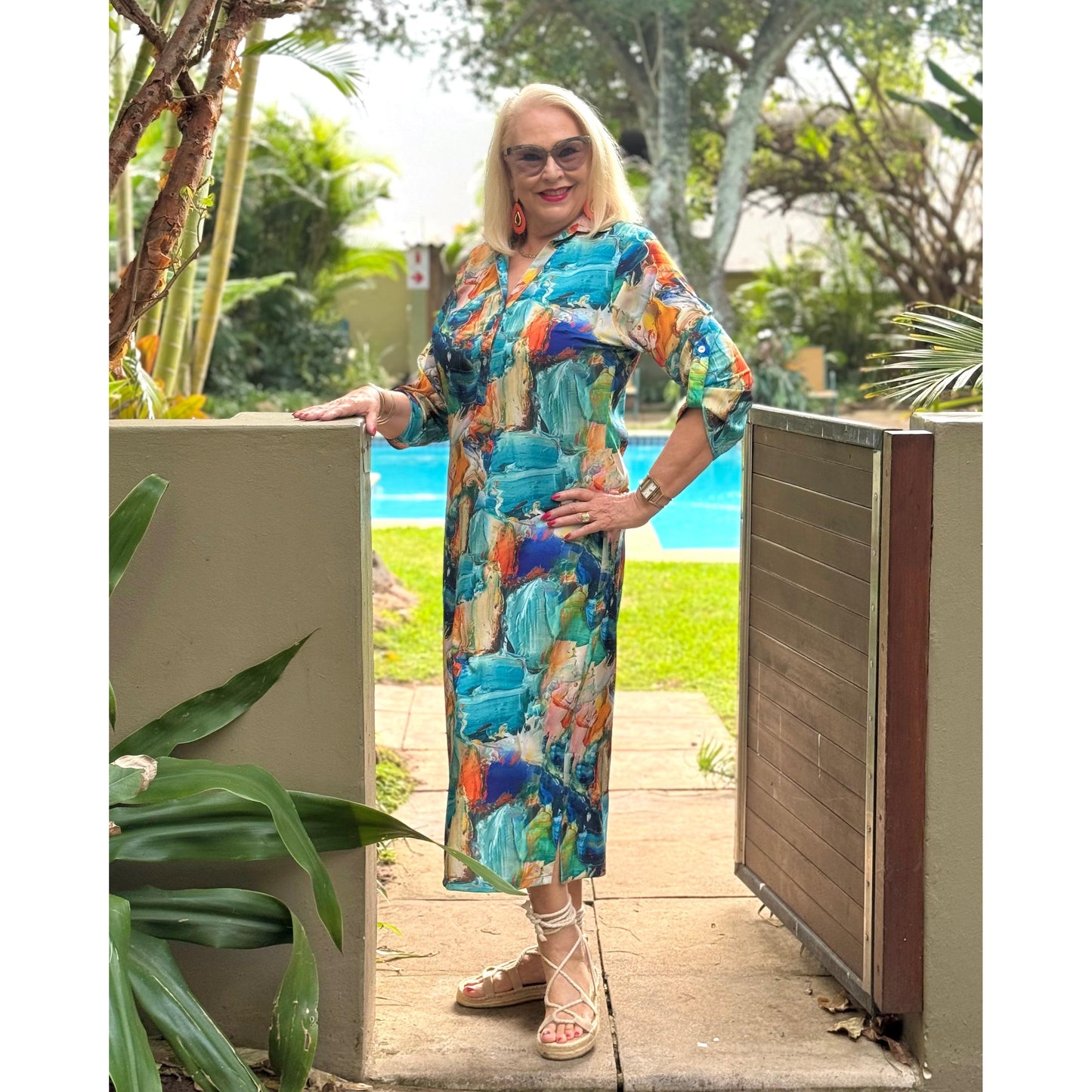 HARPER Maxi Dress-DRESS-Wendy Bashford Designs