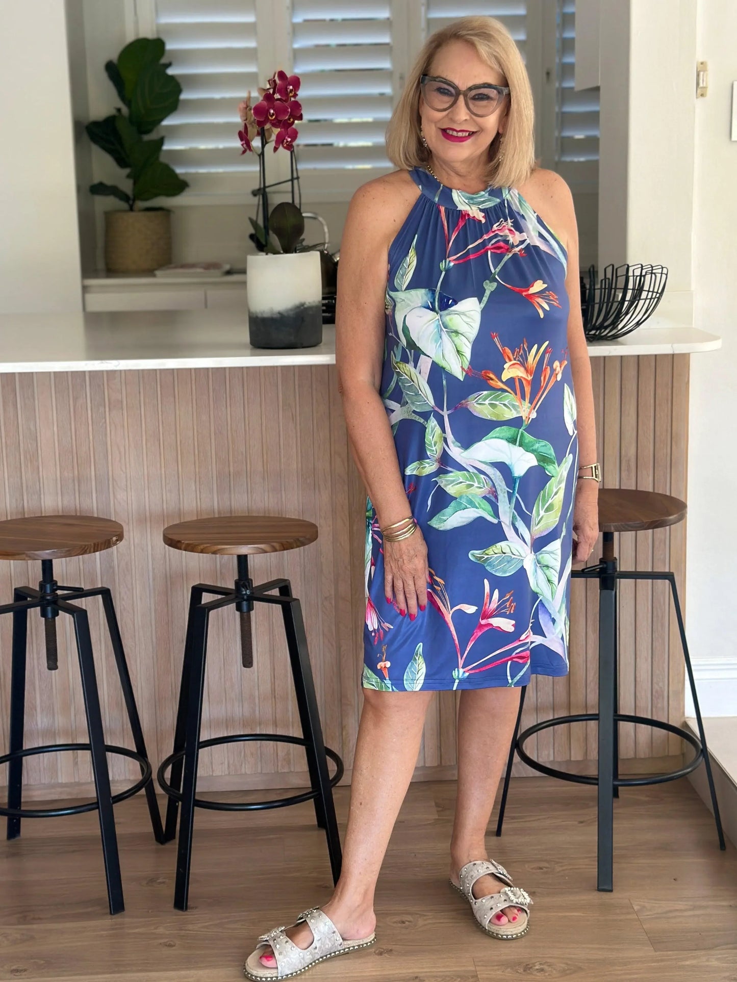 SHONEL Short Dress-DRESS-Wendy Bashford Designs