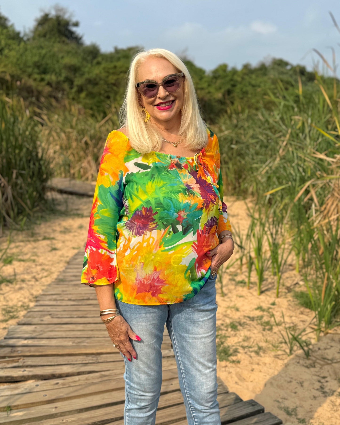 BOHO Top-TOP-Wendy Bashford Designs
