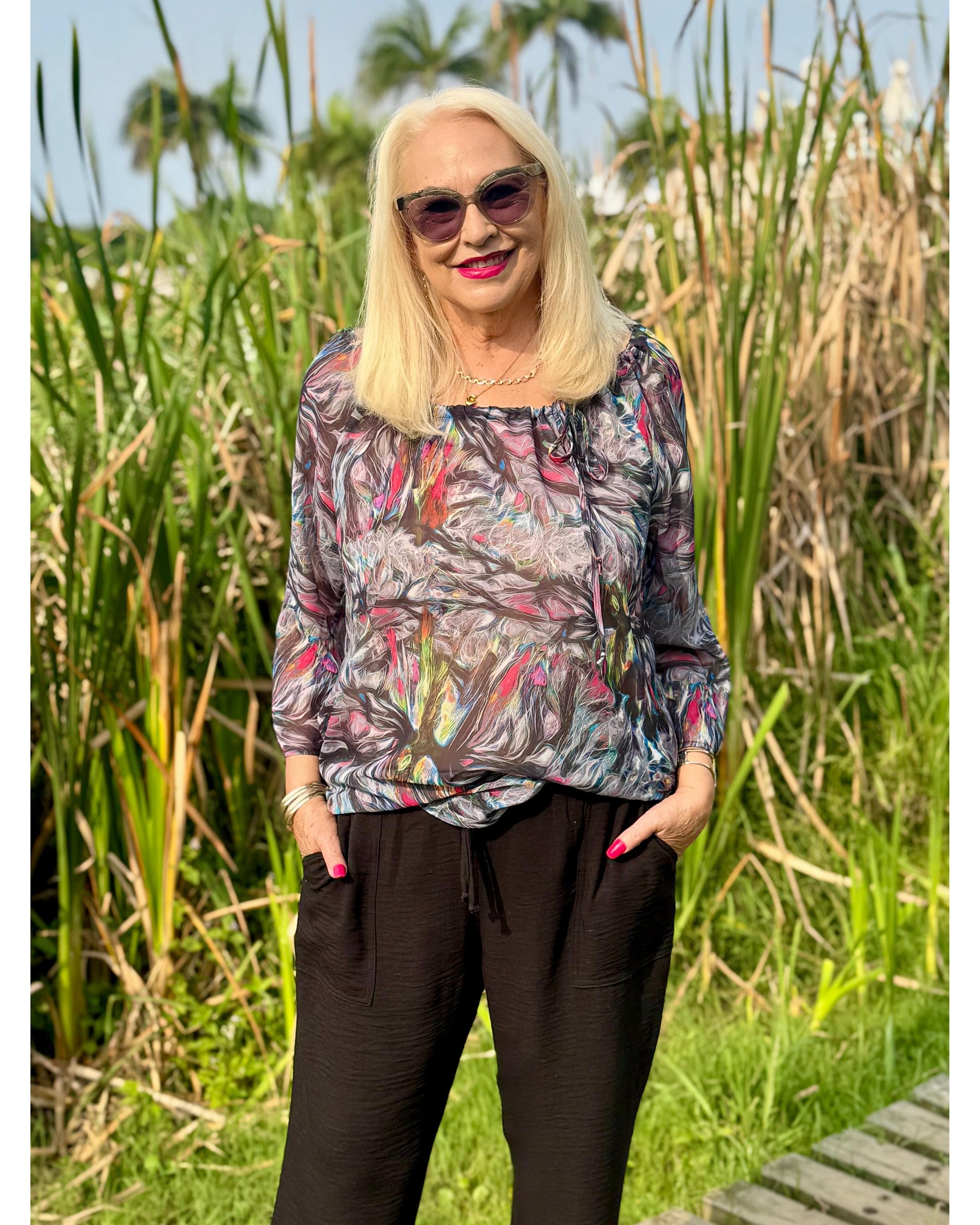 BOHO Top-TOP-Wendy Bashford Designs