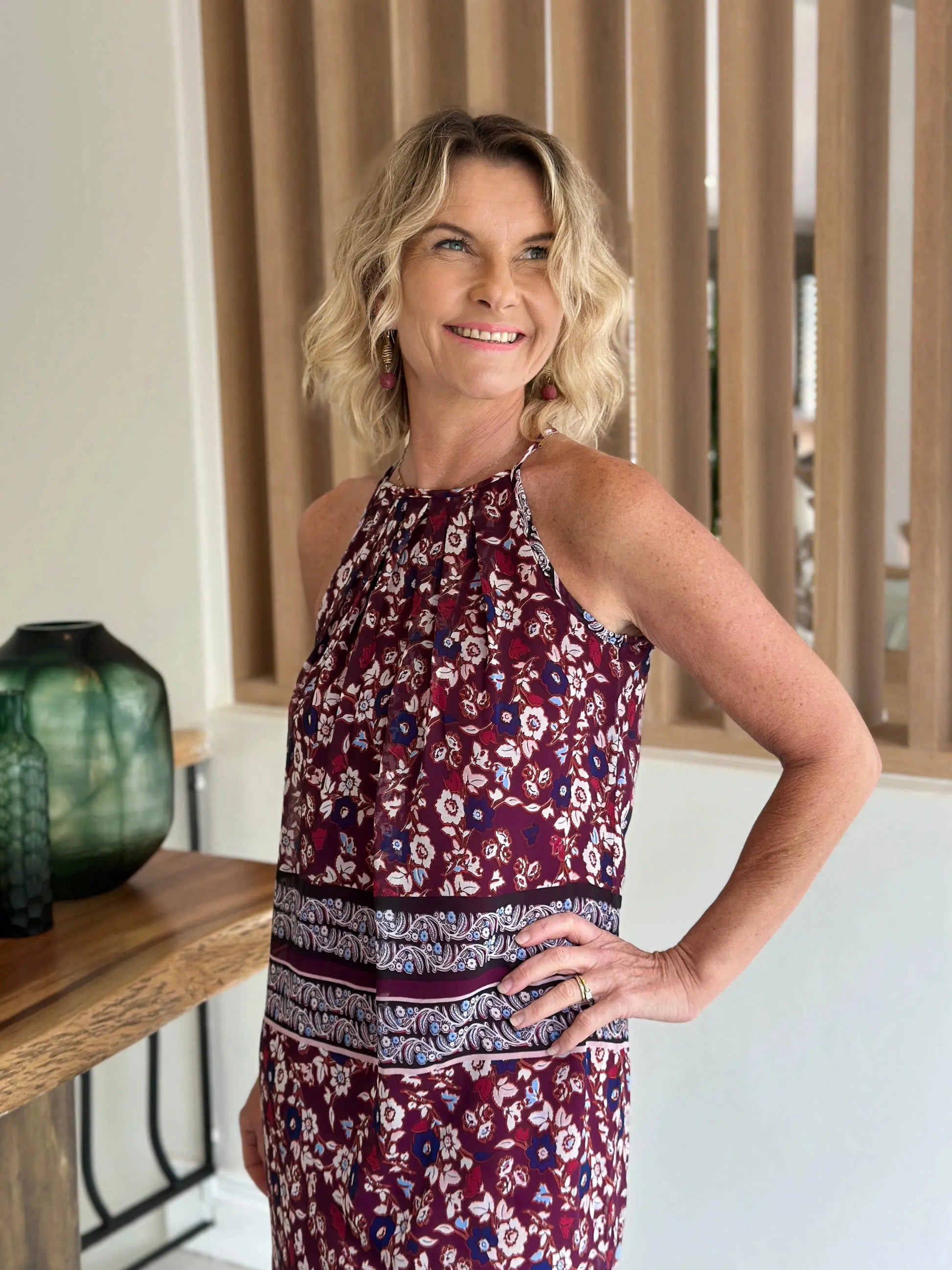 CRYSTAL Short Dress-DRESS-Wendy Bashford Designs