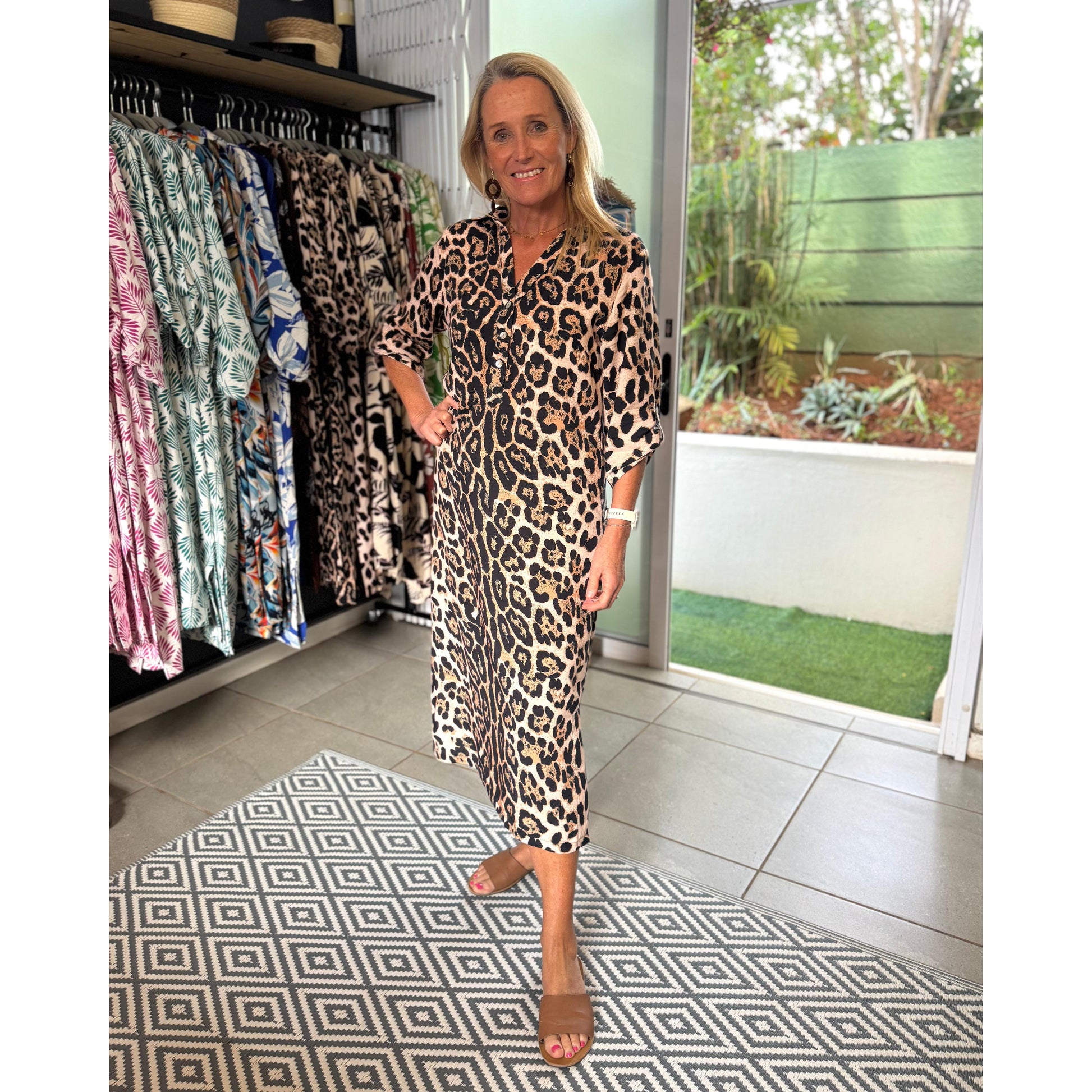 EDEN MIDI Dress-DRESS-Wendy Bashford Designs