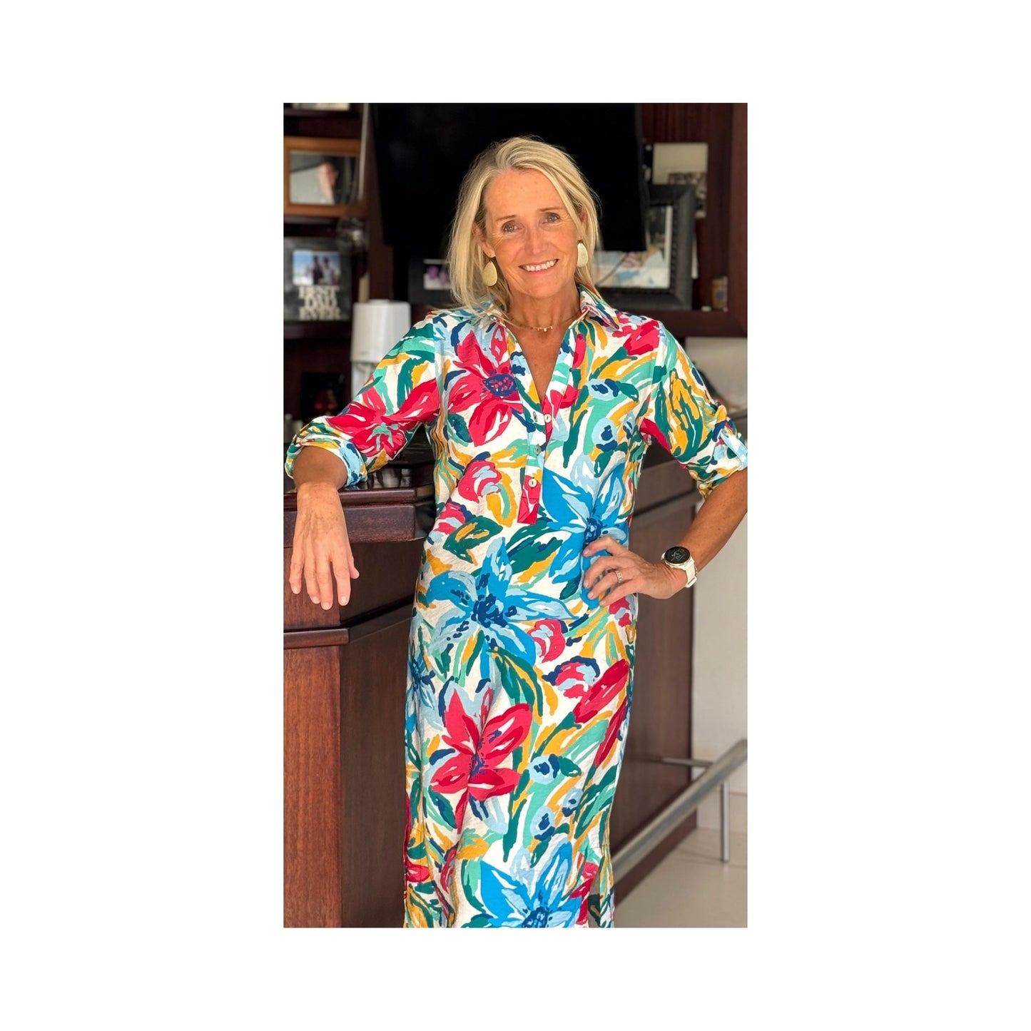 EDEN MIDI Dress-DRESS-Wendy Bashford Designs