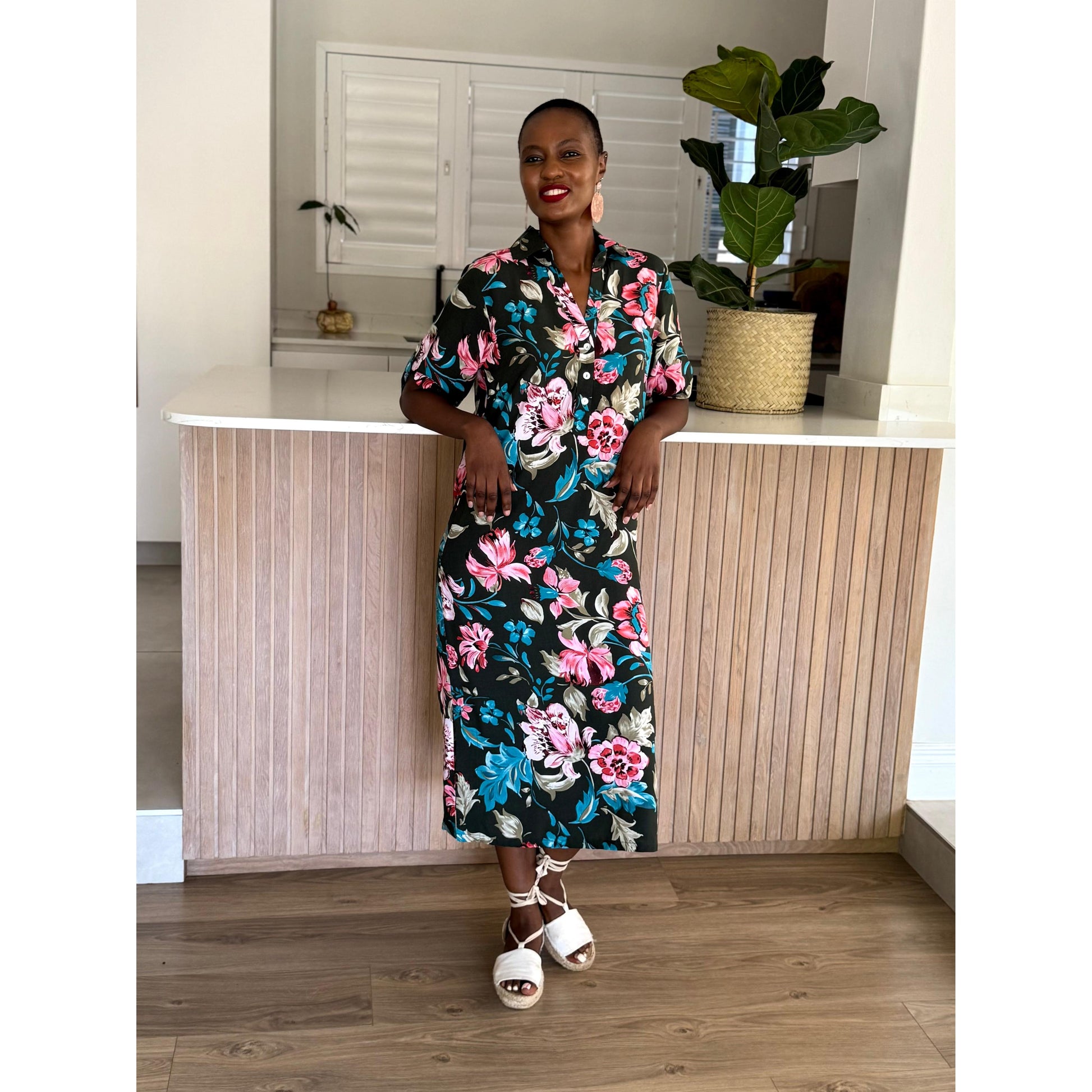 EDEN MIDI Dress-DRESS-Wendy Bashford Designs