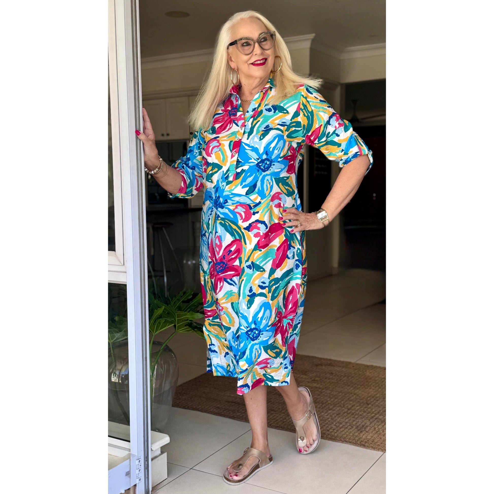 EDEN MIDI Dress-DRESS-Wendy Bashford Designs