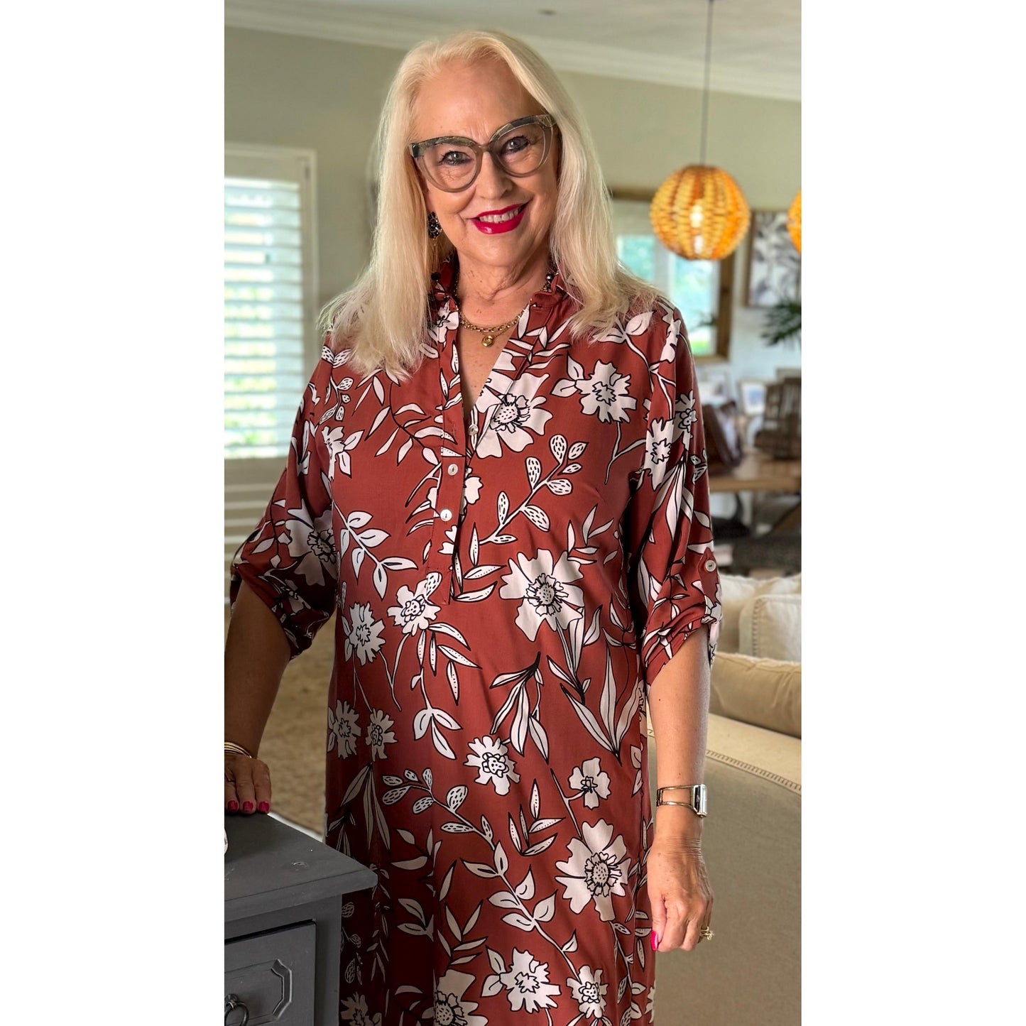 EDEN MIDI Dress-DRESS-Wendy Bashford Designs