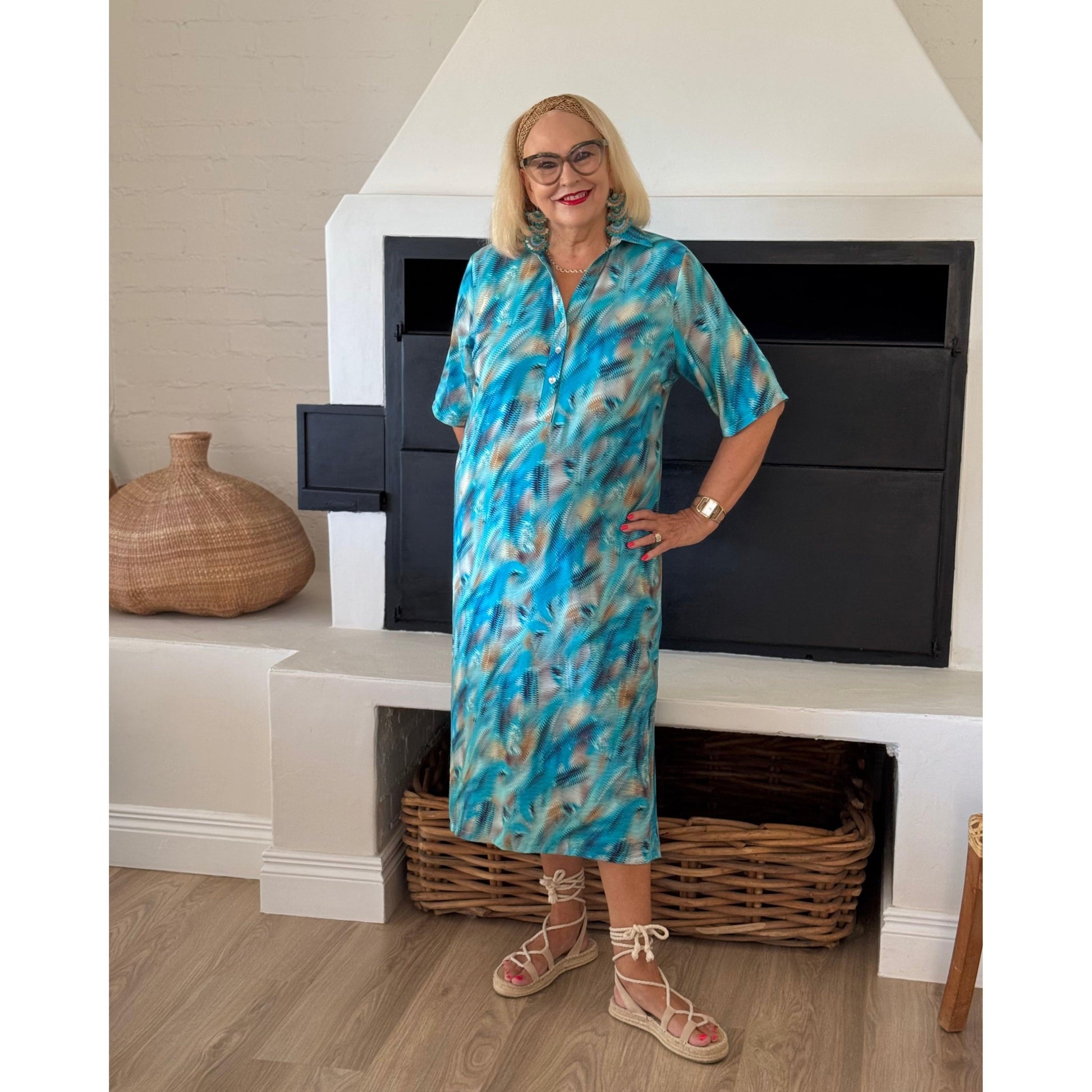 EDEN MIDI Dress-DRESS-Wendy Bashford Designs