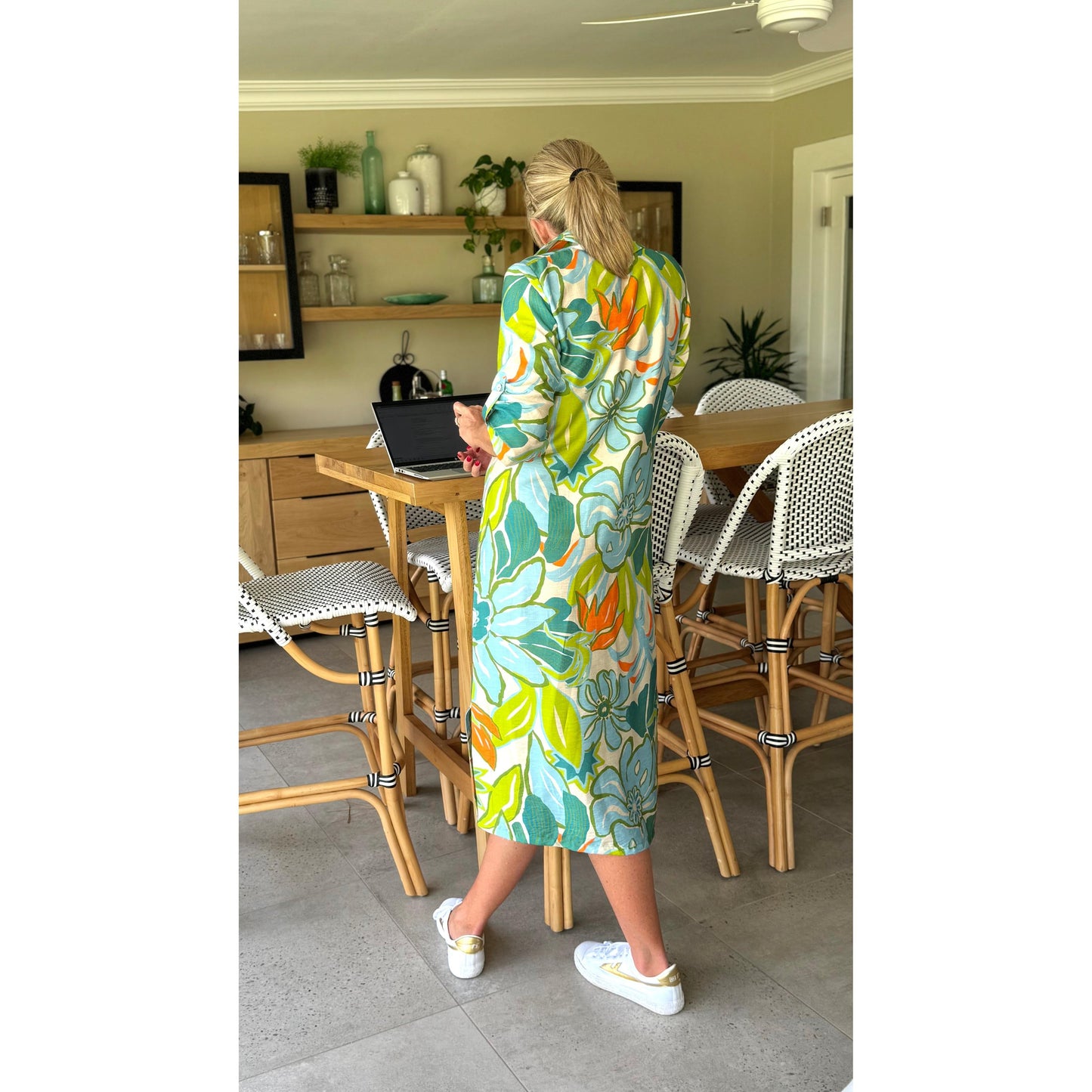 EDEN MIDI Dress-DRESS-Wendy Bashford Designs