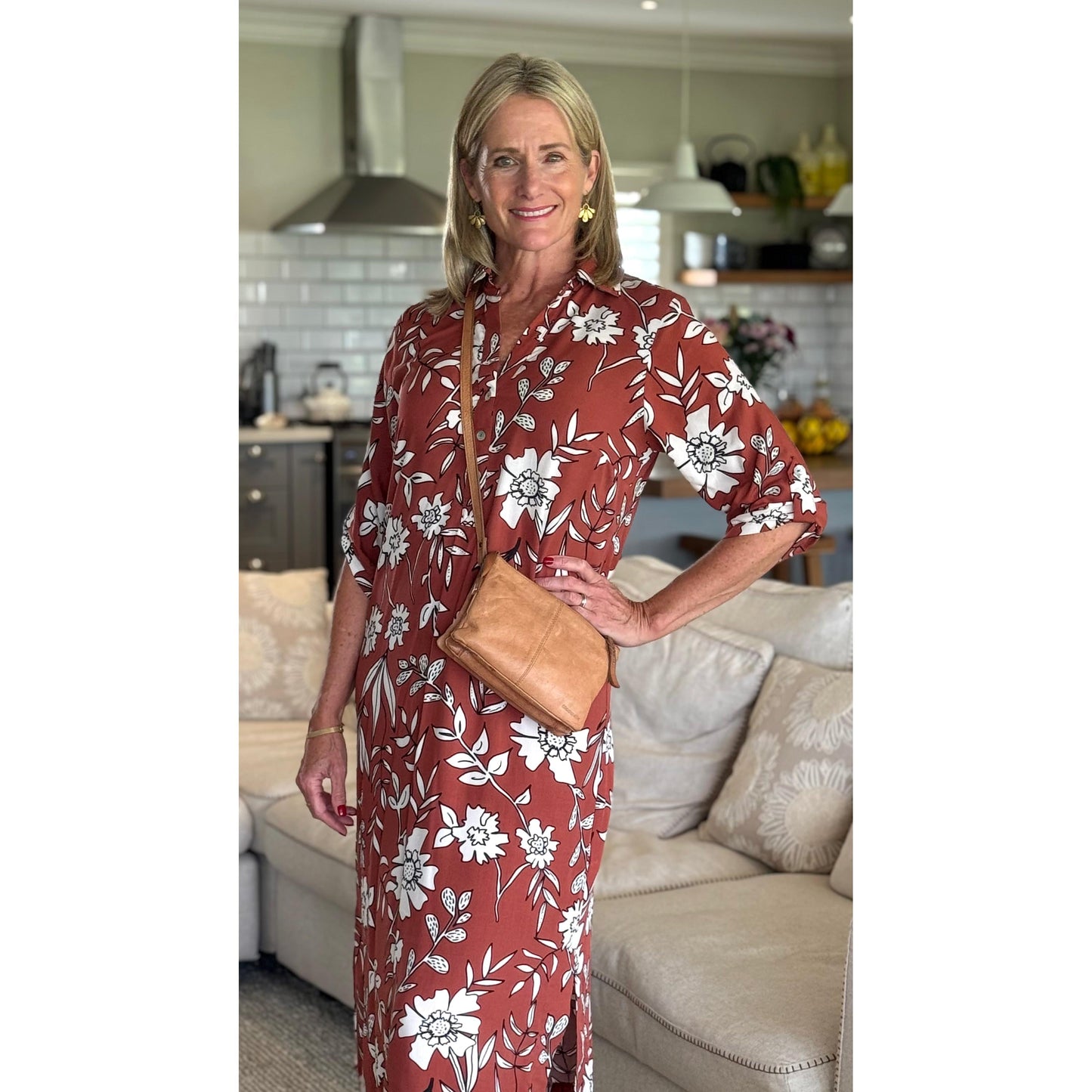 EDEN MIDI Dress-DRESS-Wendy Bashford Designs