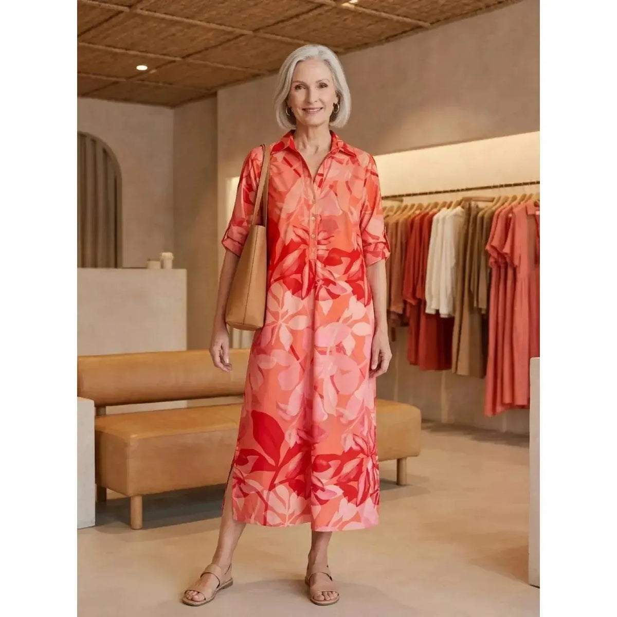 EDEN MIDI Dress-DRESS-Wendy Bashford Designs