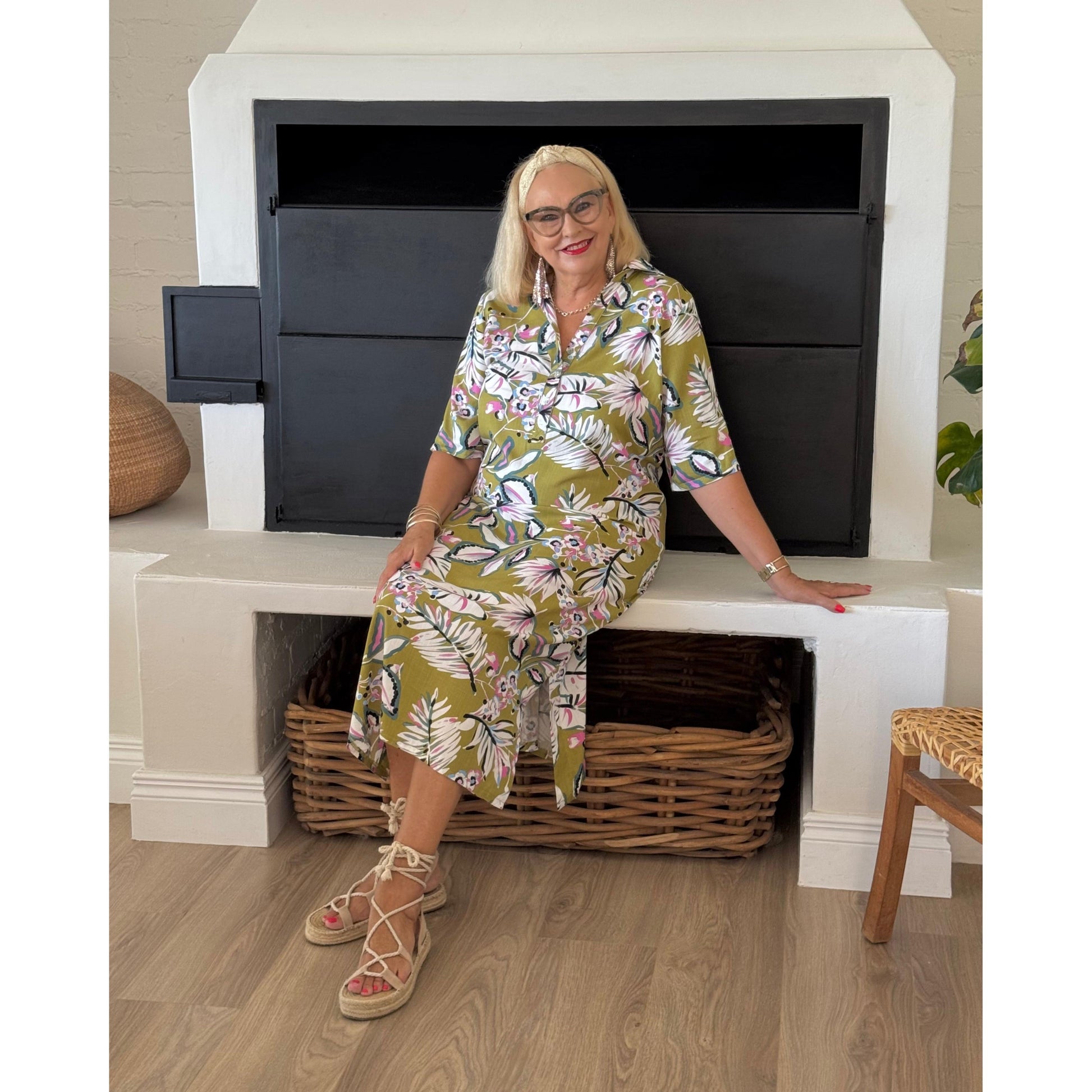 EDEN MIDI Dress-DRESS-Wendy Bashford Designs