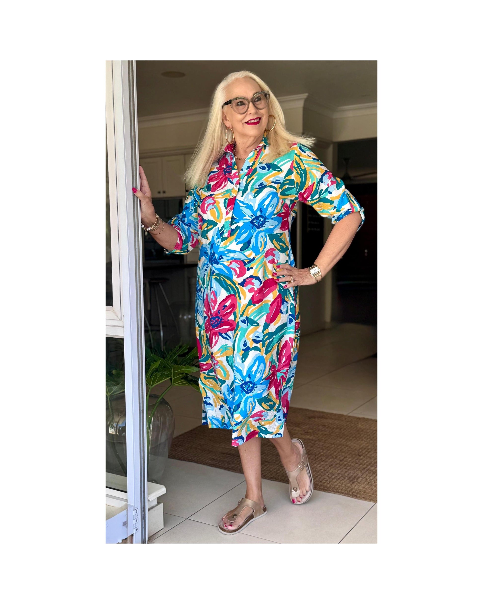 EDEN MIDI Dress-DRESS-Wendy Bashford Designs