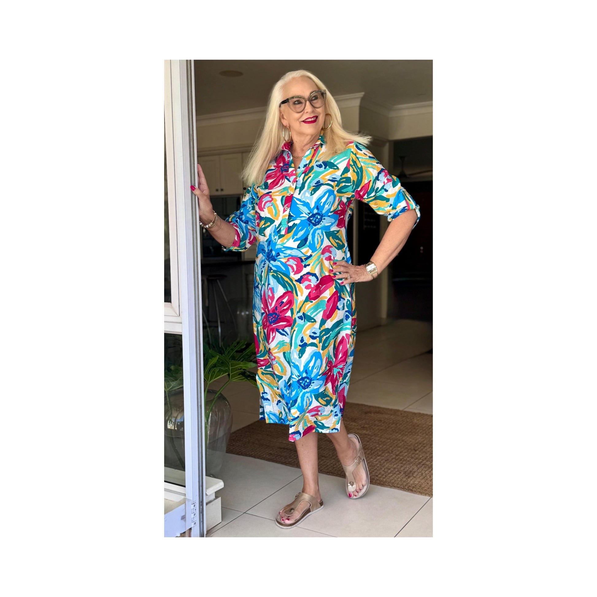 EDEN MIDI Dress-DRESS-Wendy Bashford Designs