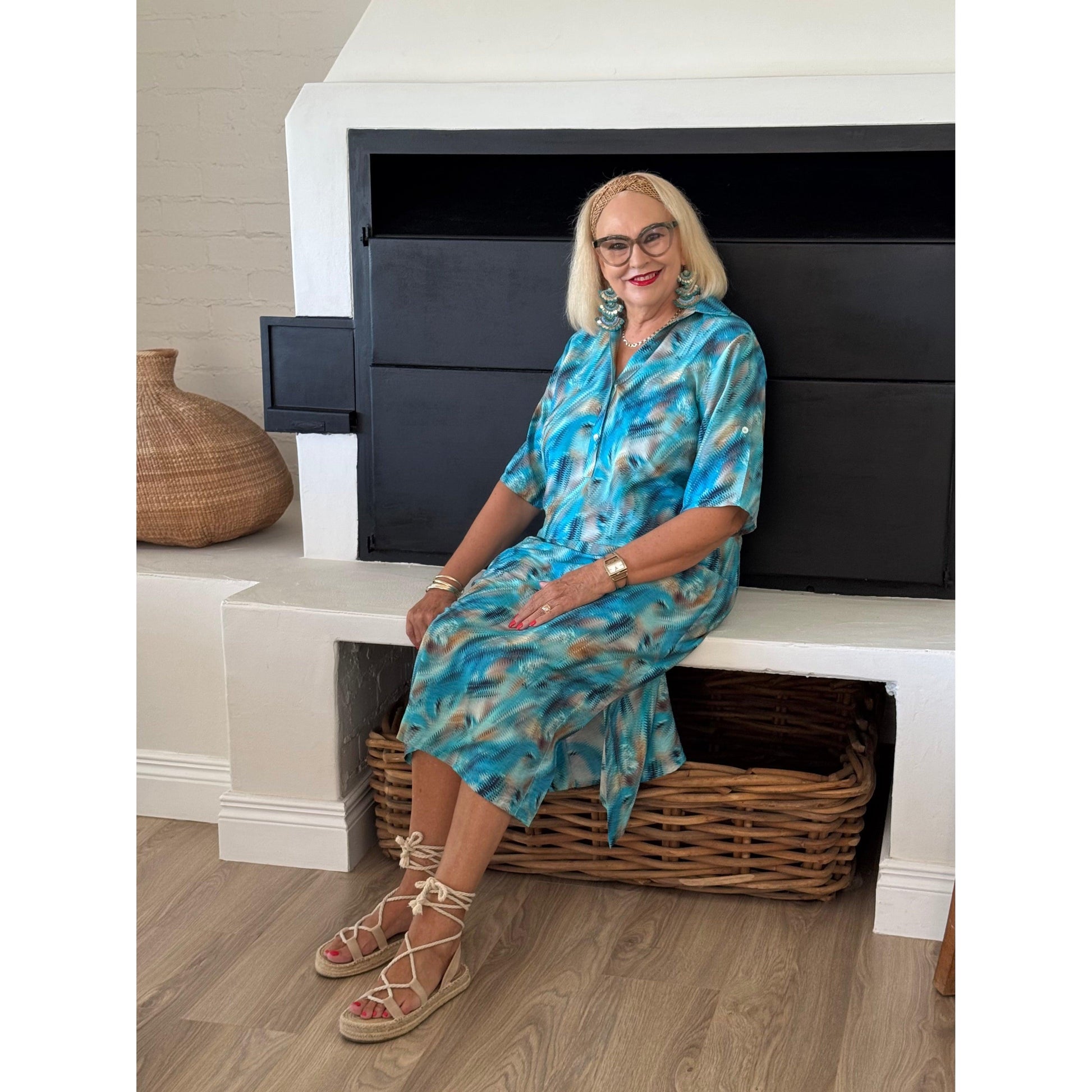 EDEN MIDI Dress-DRESS-Wendy Bashford Designs