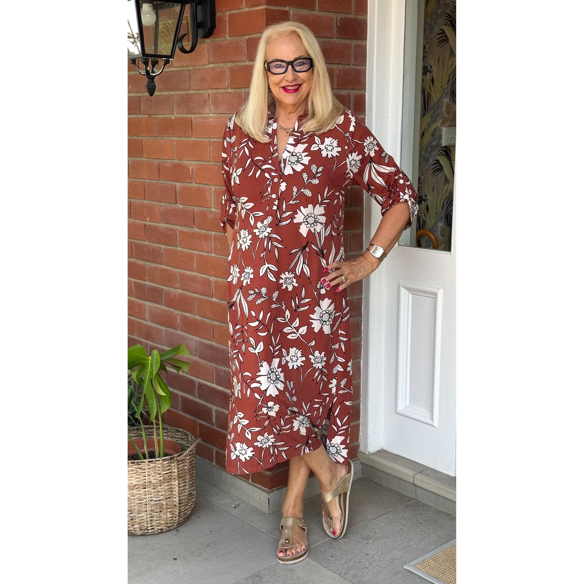 EDEN MIDI Dress-DRESS-Wendy Bashford Designs