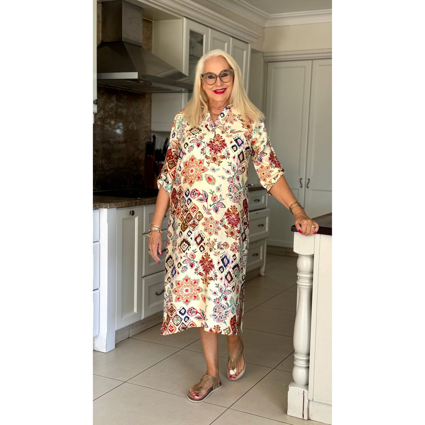 EDEN MIDI Dress-DRESS-Wendy Bashford Designs