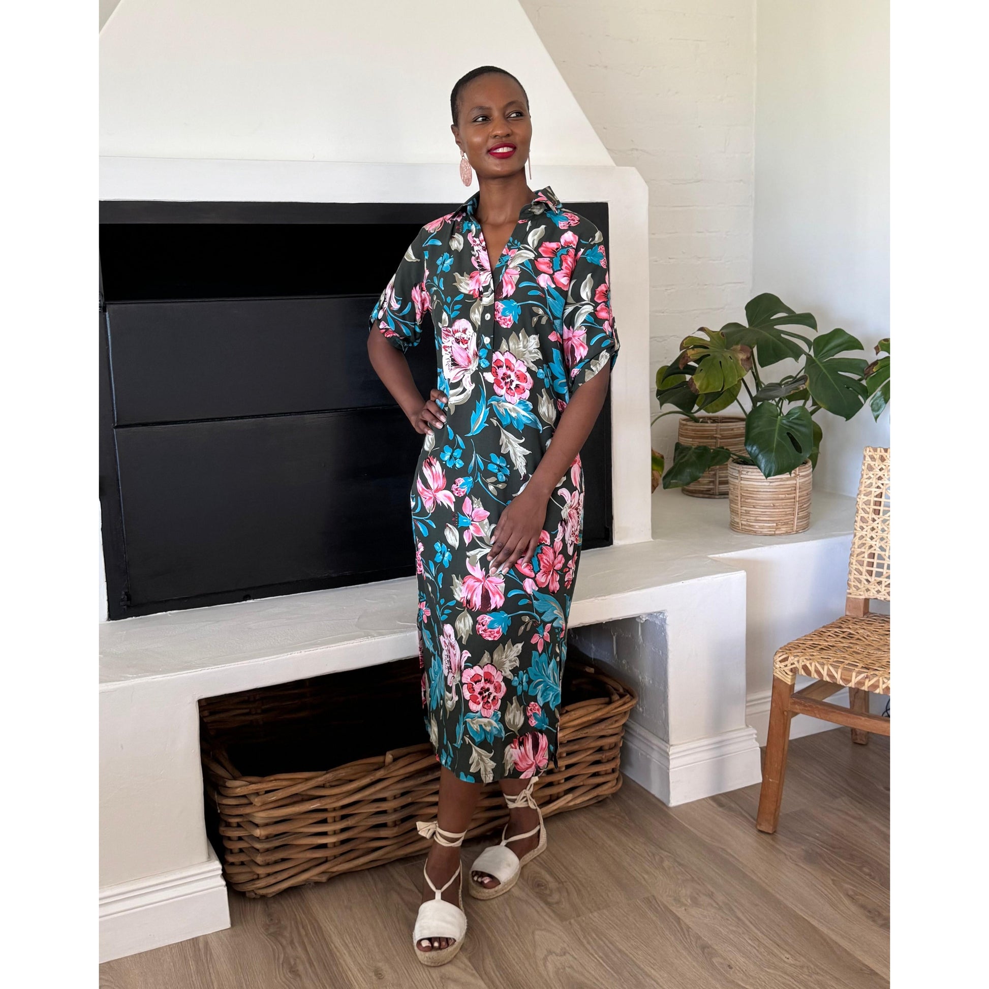 EDEN MIDI Dress-DRESS-Wendy Bashford Designs