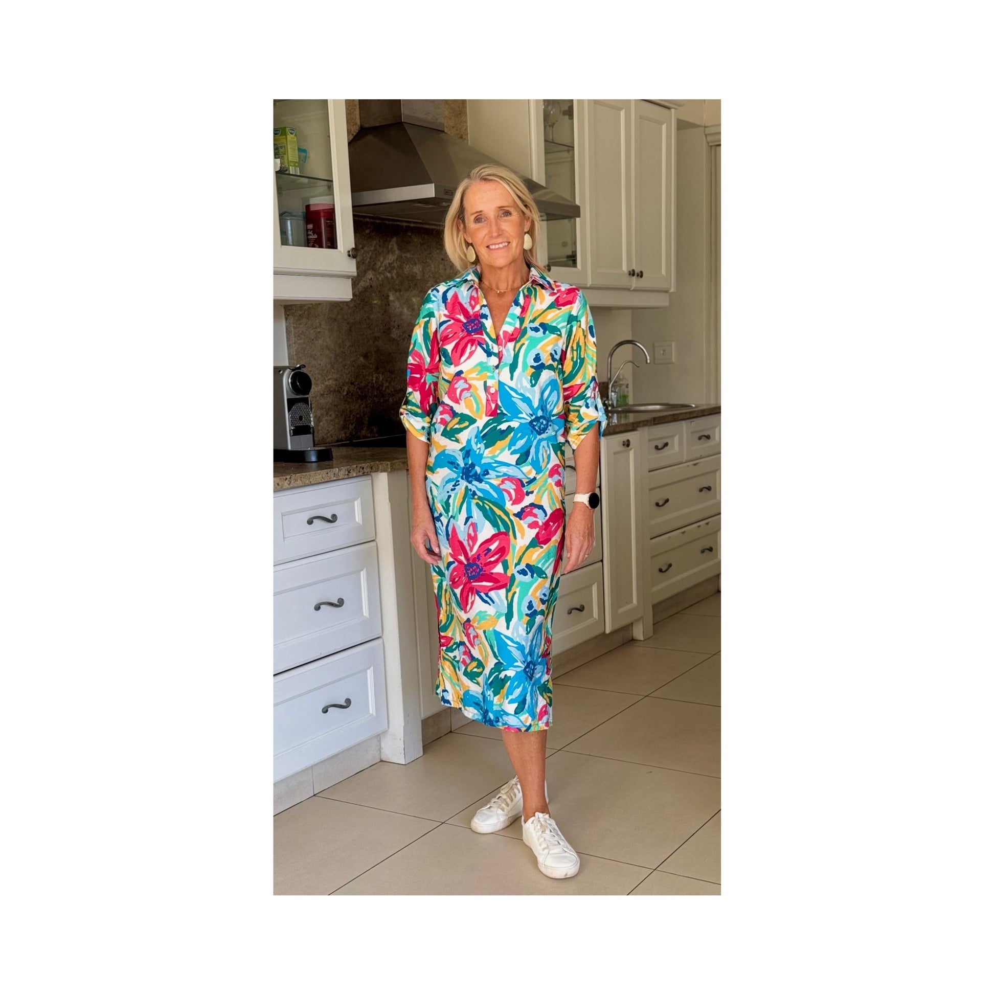 EDEN MIDI Dress-DRESS-Wendy Bashford Designs
