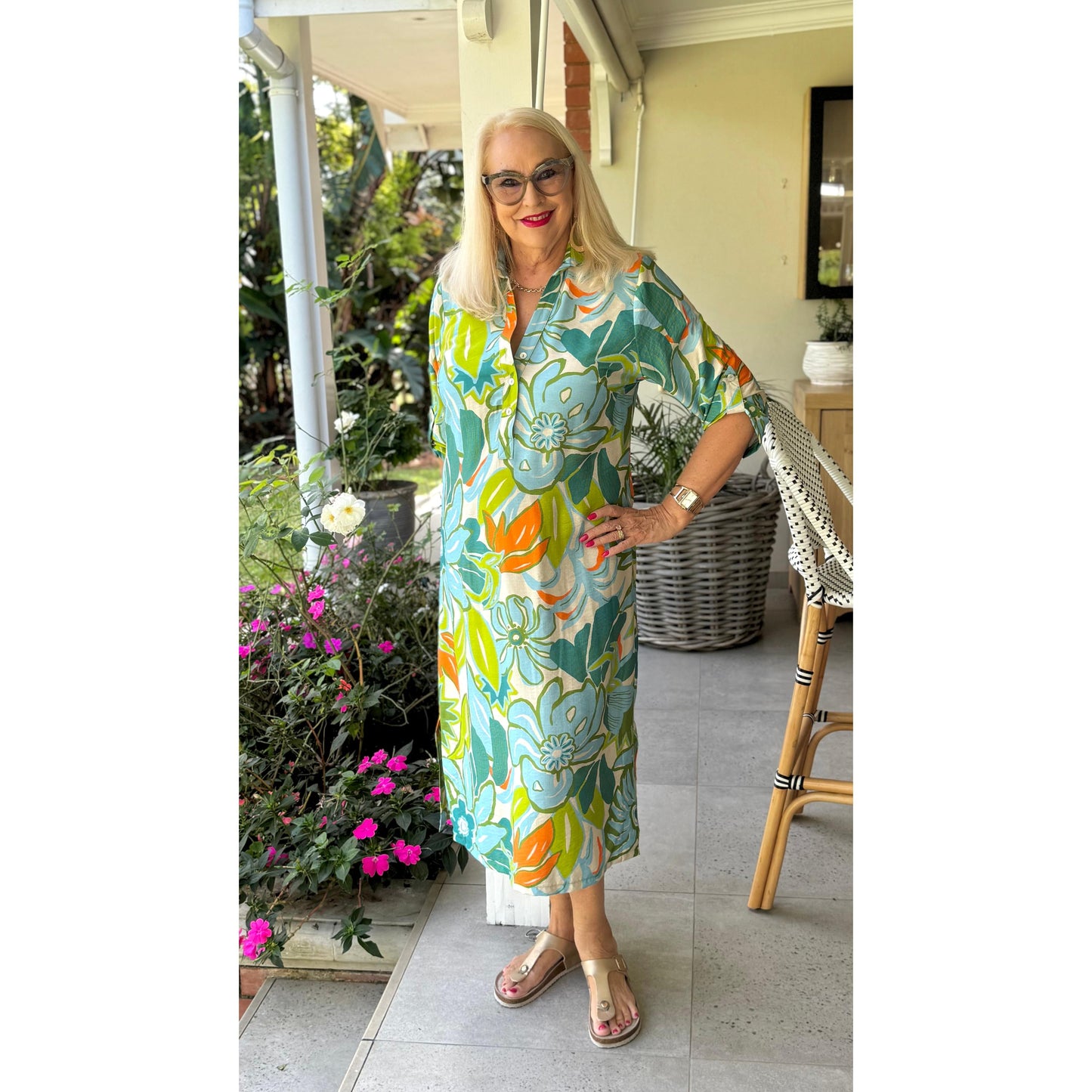 EDEN MIDI Dress-DRESS-Wendy Bashford Designs