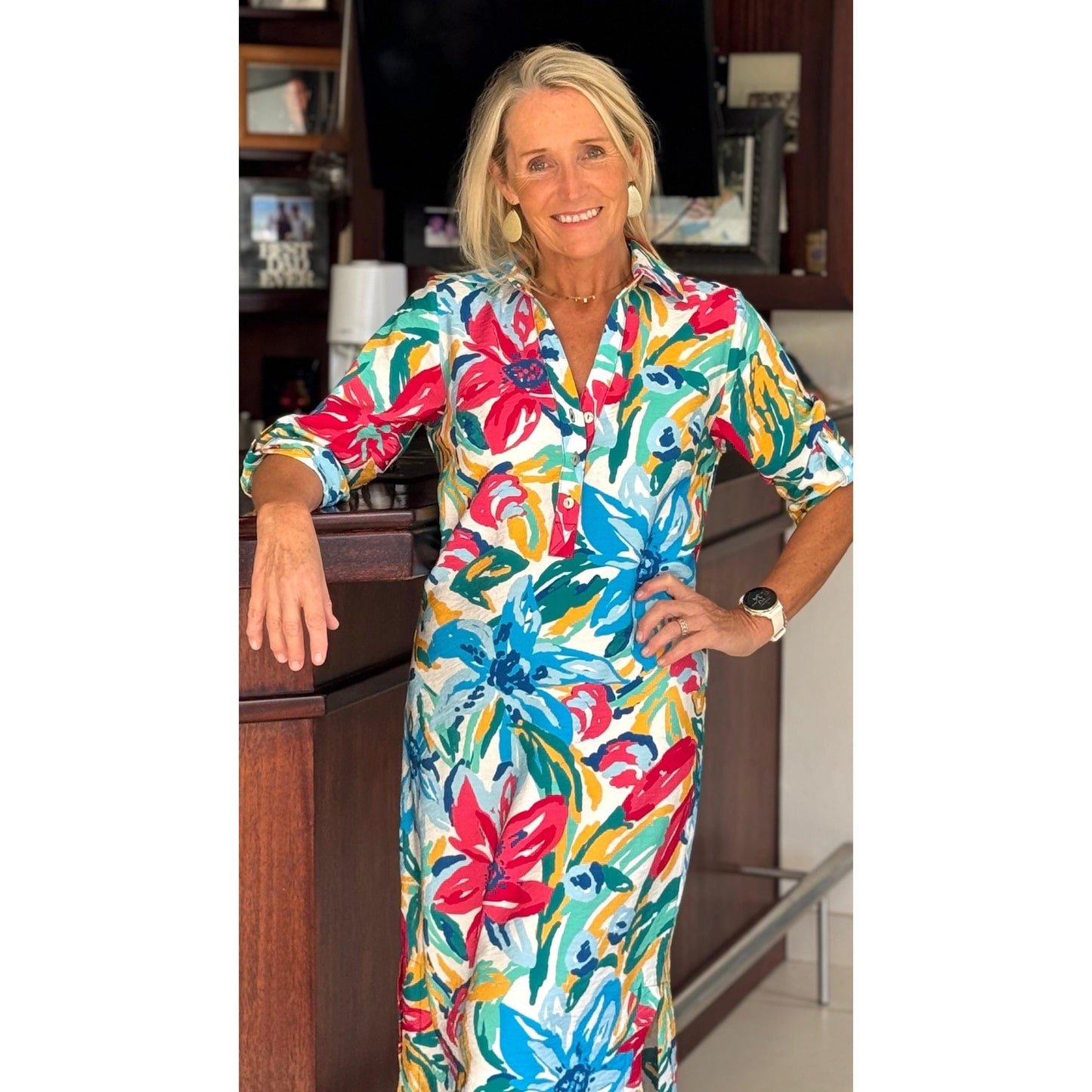 EDEN MIDI Dress-DRESS-Wendy Bashford Designs