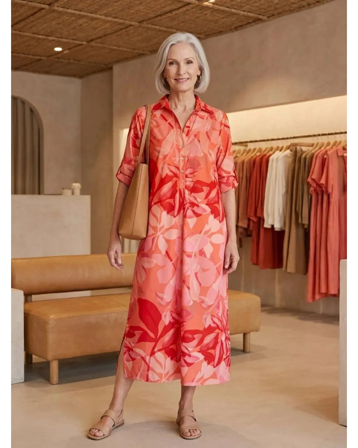 EDEN MIDI Dress-DRESS-Wendy Bashford Designs