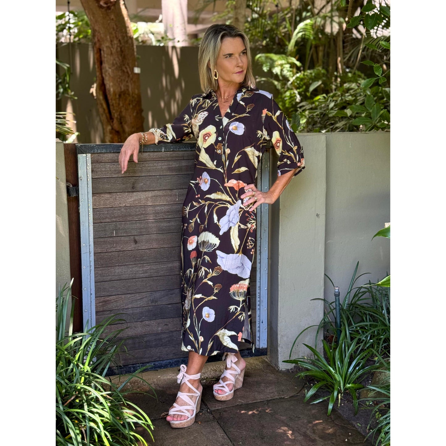 EDEN MIDI Dress-DRESS-Wendy Bashford Designs