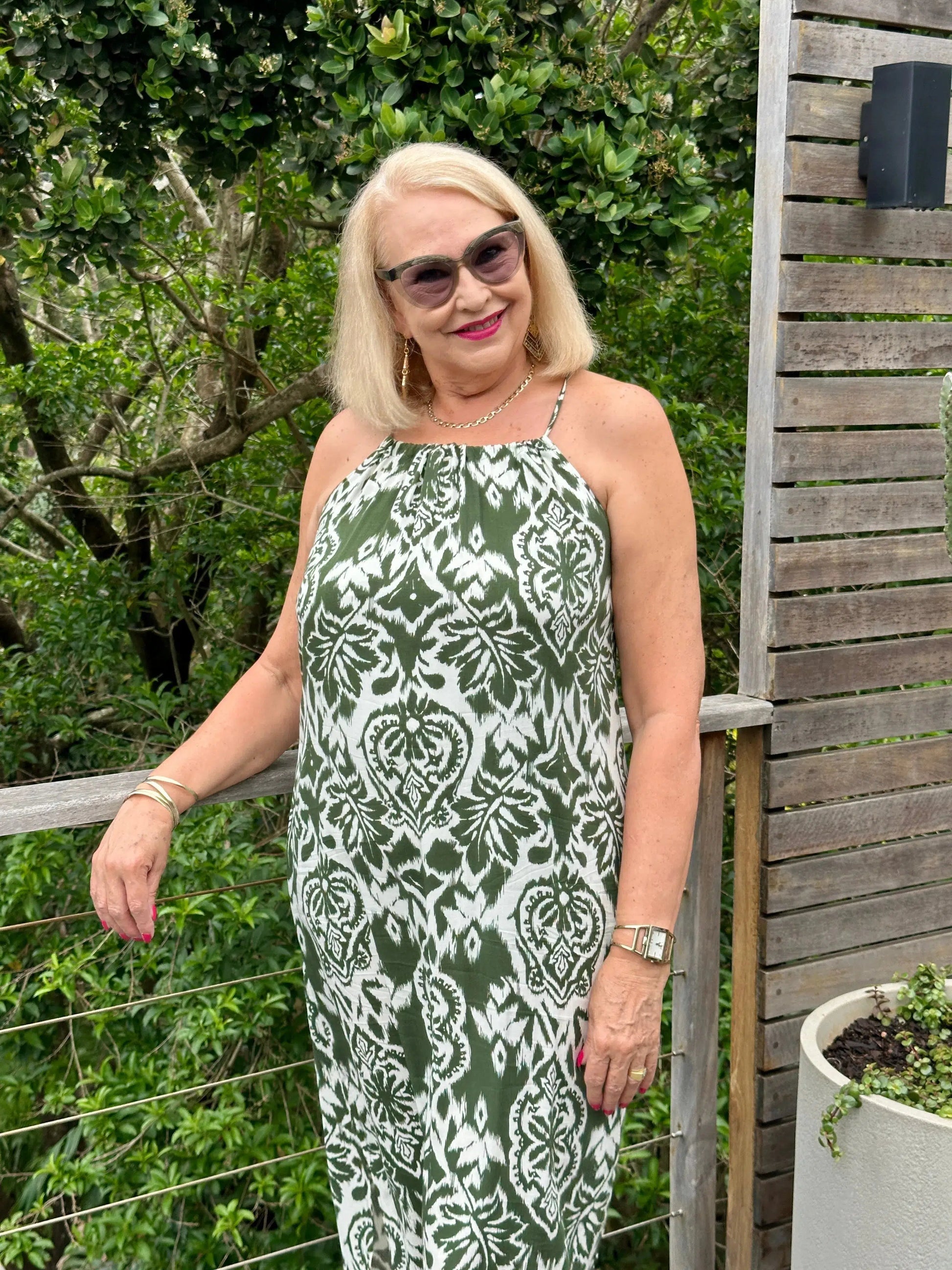 HANNAH Midi Dress-DRESS-Wendy Bashford Designs