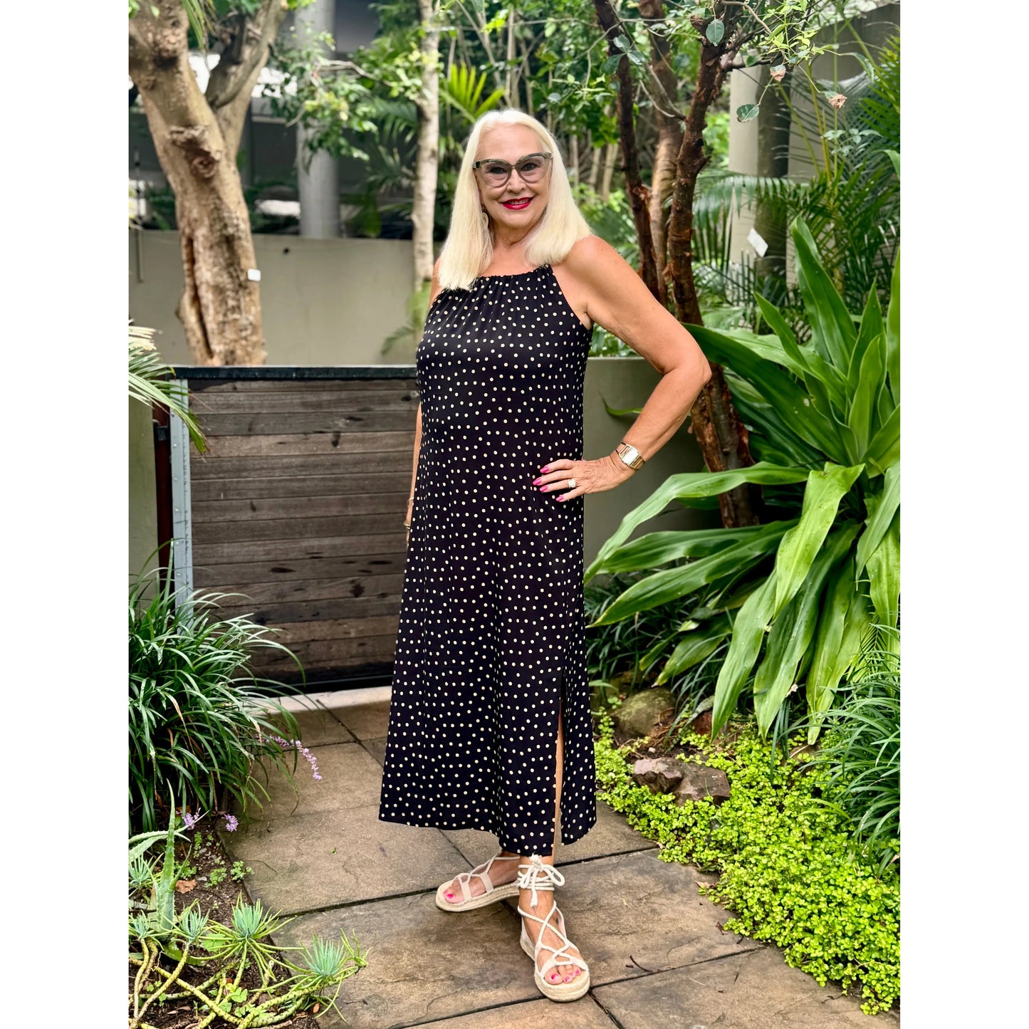 HANNAH Midi Dress-DRESS-Wendy Bashford Designs