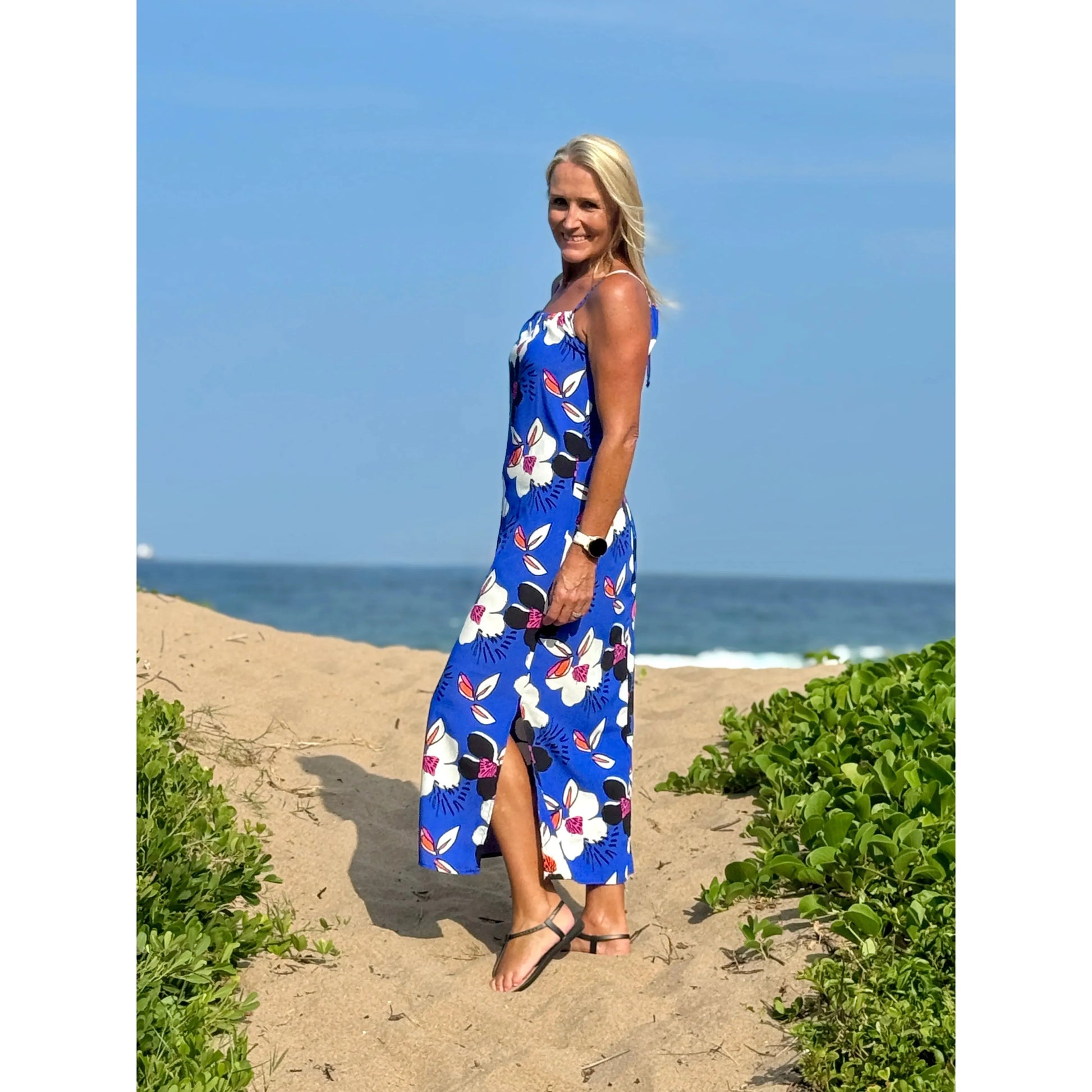 HANNAH Midi Dress-DRESS-Wendy Bashford Designs