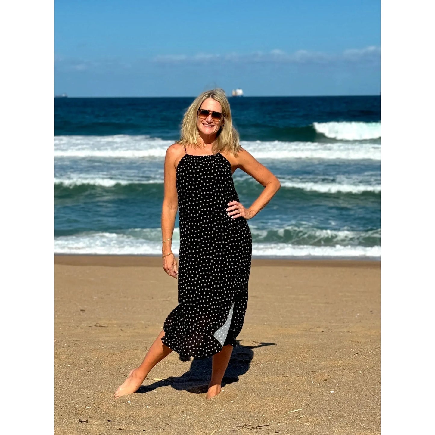 HANNAH Midi Dress-DRESS-Wendy Bashford Designs