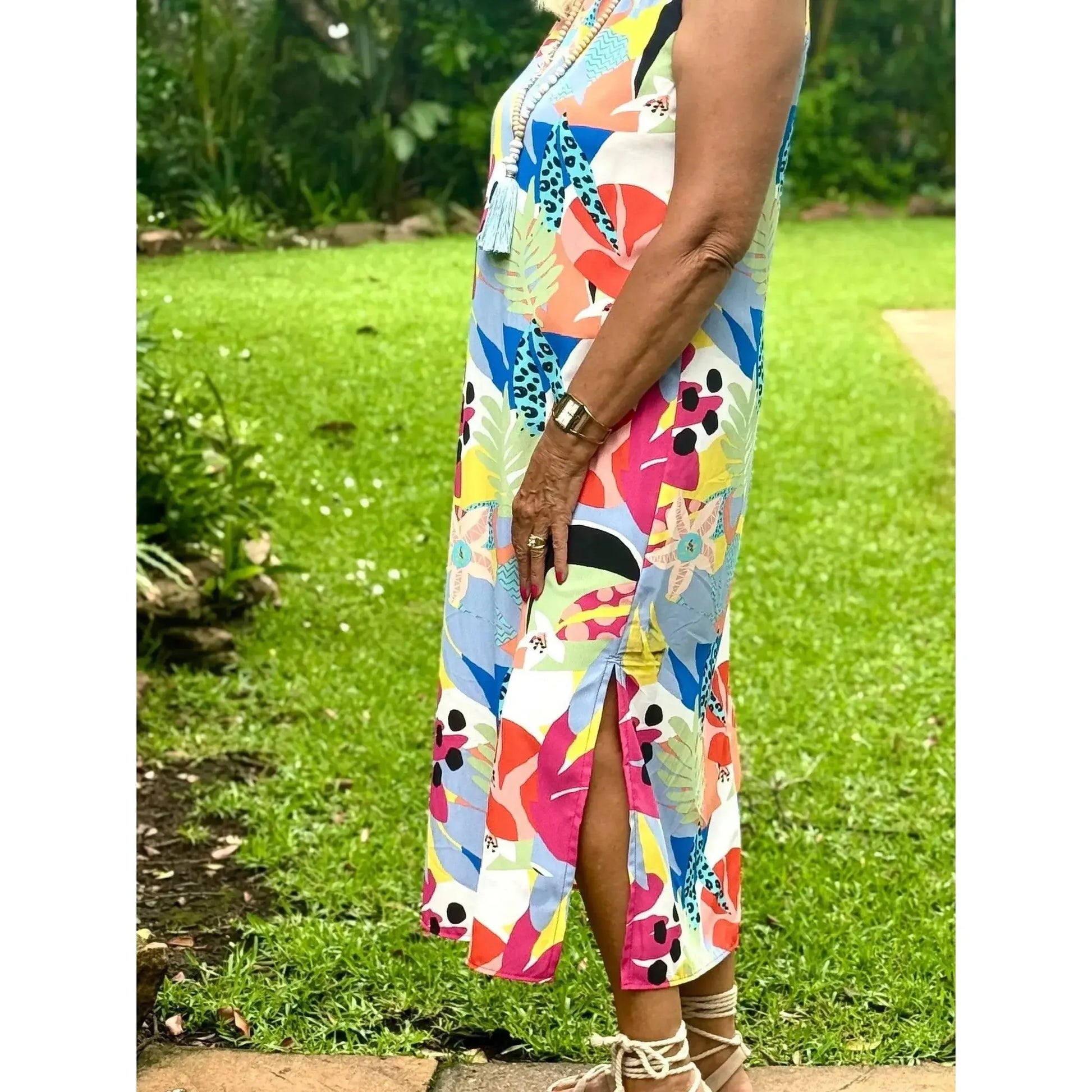 HANNAH Midi Dress-DRESS-Wendy Bashford Designs