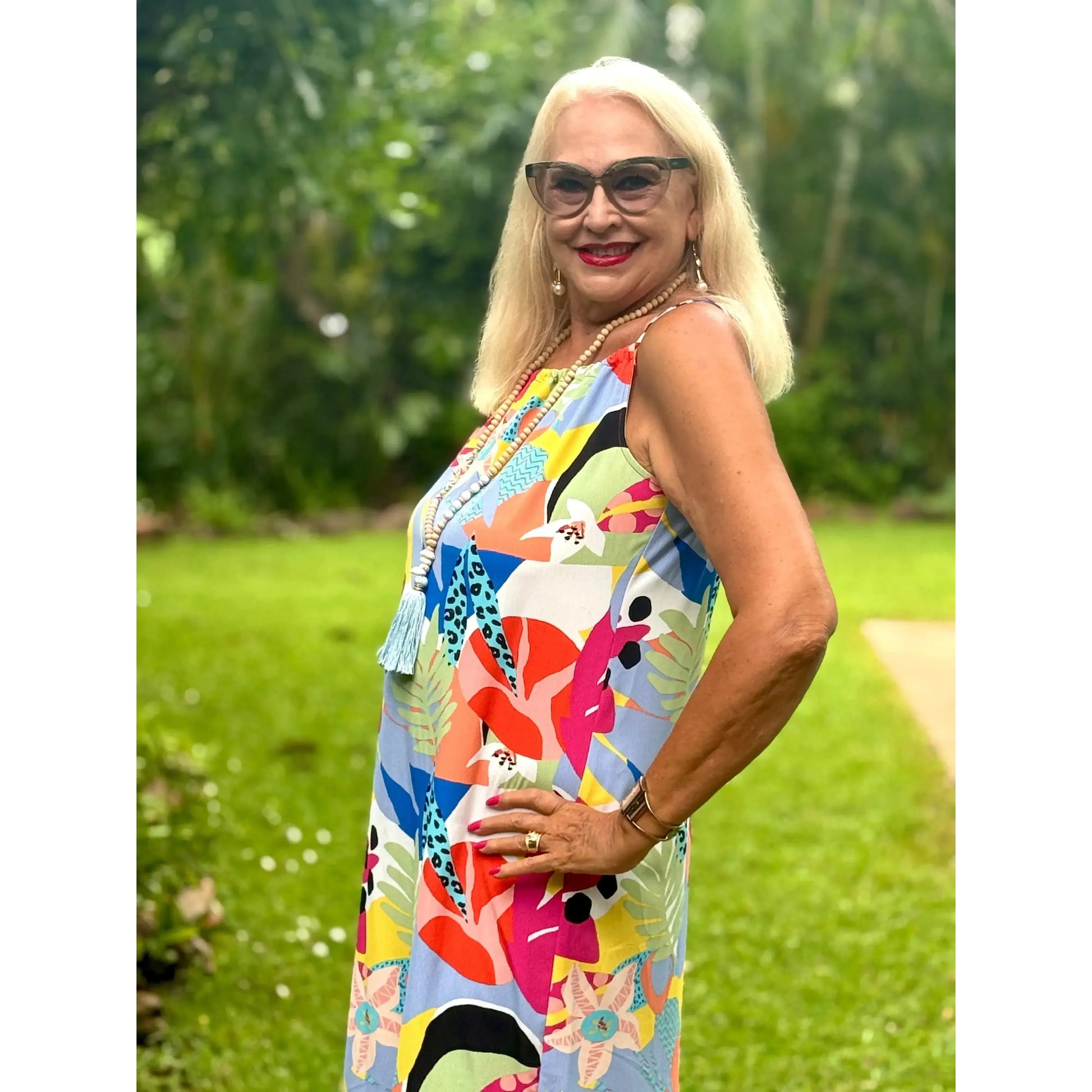 HANNAH Midi Dress-DRESS-Wendy Bashford Designs