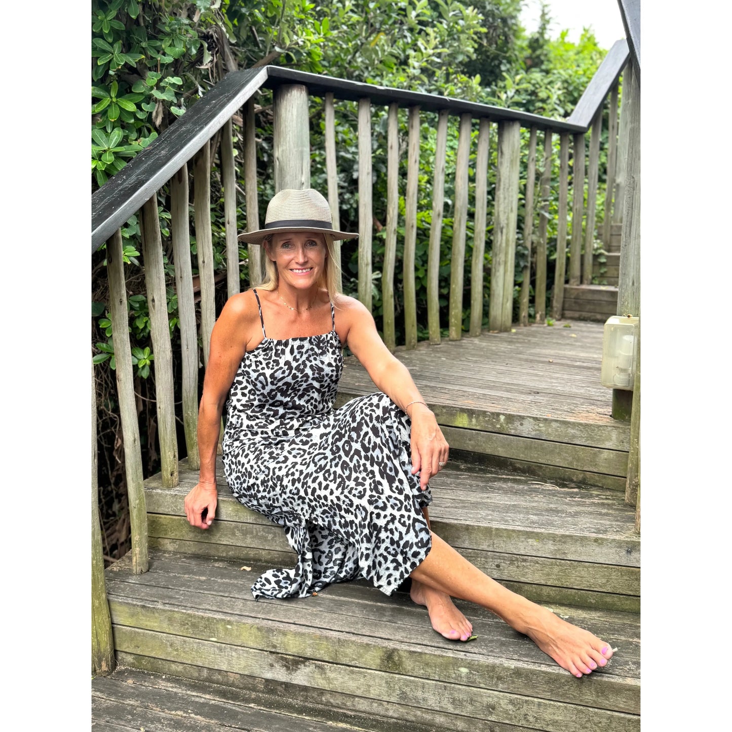 HANNAH Midi Dress-DRESS-Wendy Bashford Designs