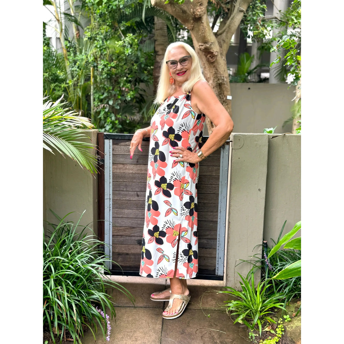 HANNAH Midi Dress-DRESS-Wendy Bashford Designs