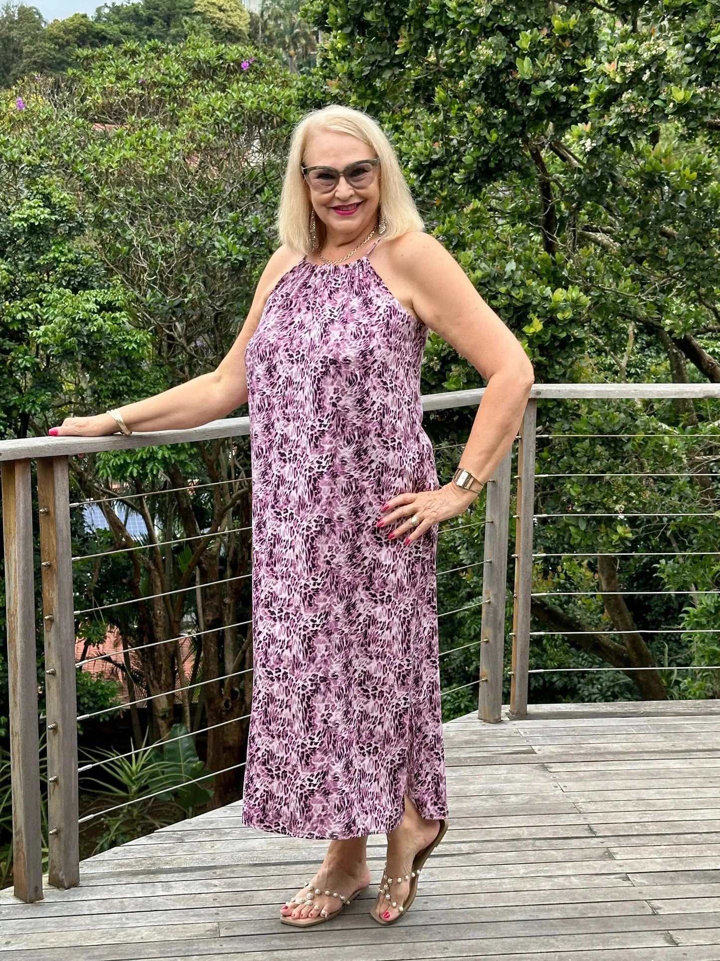 HANNAH Midi Dress-DRESS-Wendy Bashford Designs