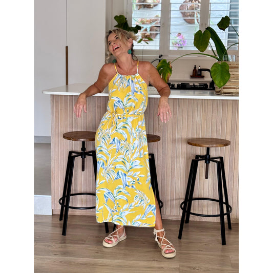 HANNAH Midi Dress-DRESS-Wendy Bashford Designs