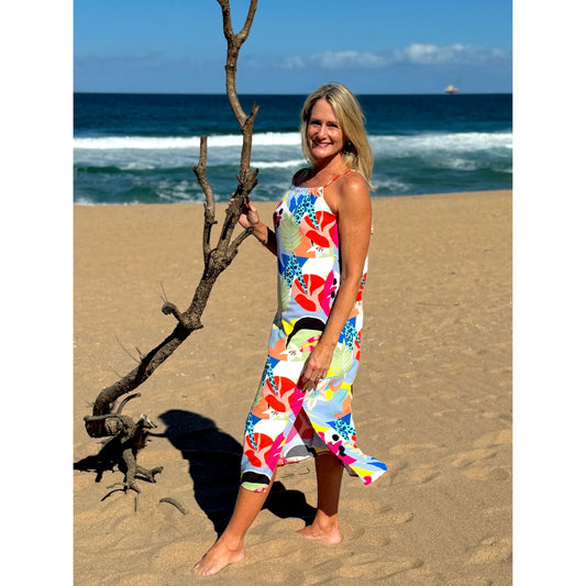 HANNAH Midi Dress-DRESS-Wendy Bashford Designs