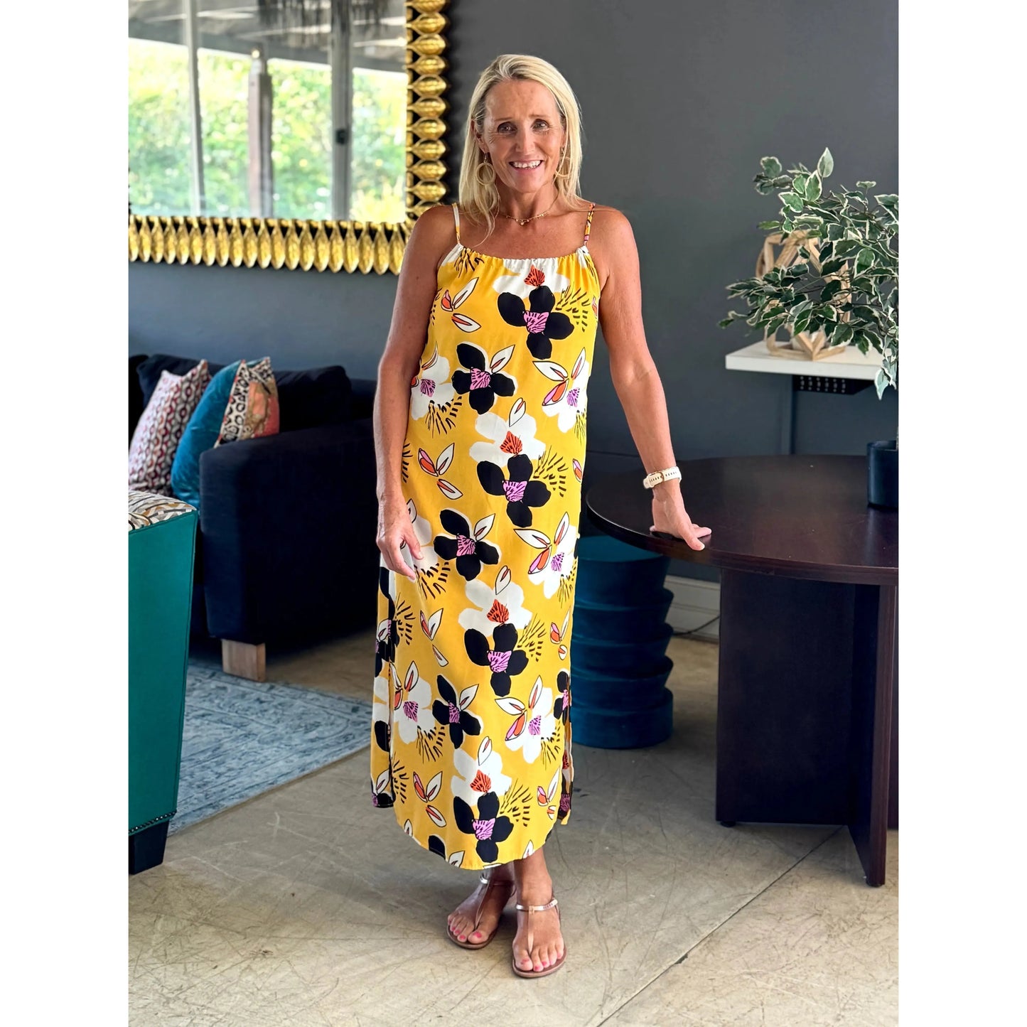 HANNAH Midi Dress-DRESS-Wendy Bashford Designs