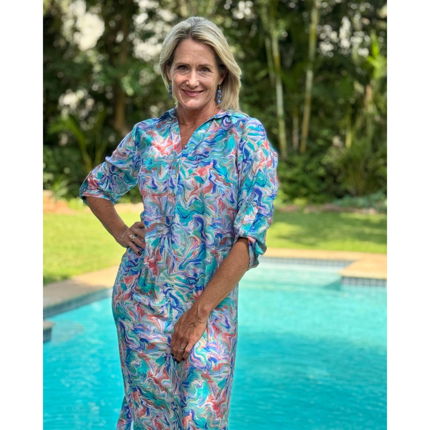 HARPER Maxi Dress-DRESS-Wendy Bashford Designs