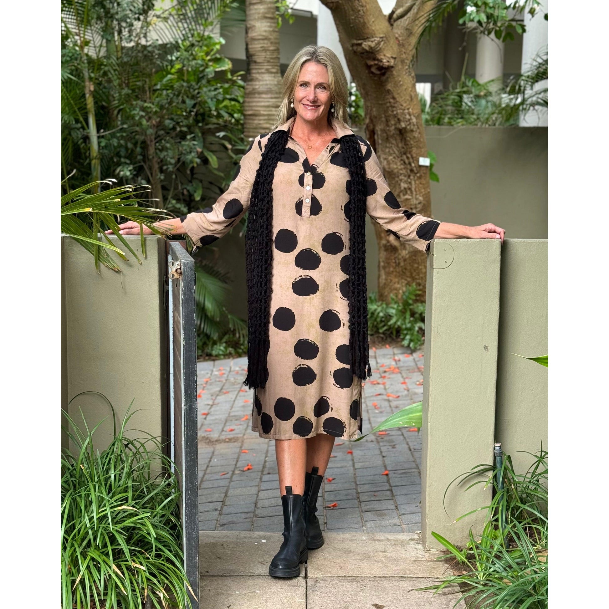 HARPER Maxi Dress-DRESS-Wendy Bashford Designs