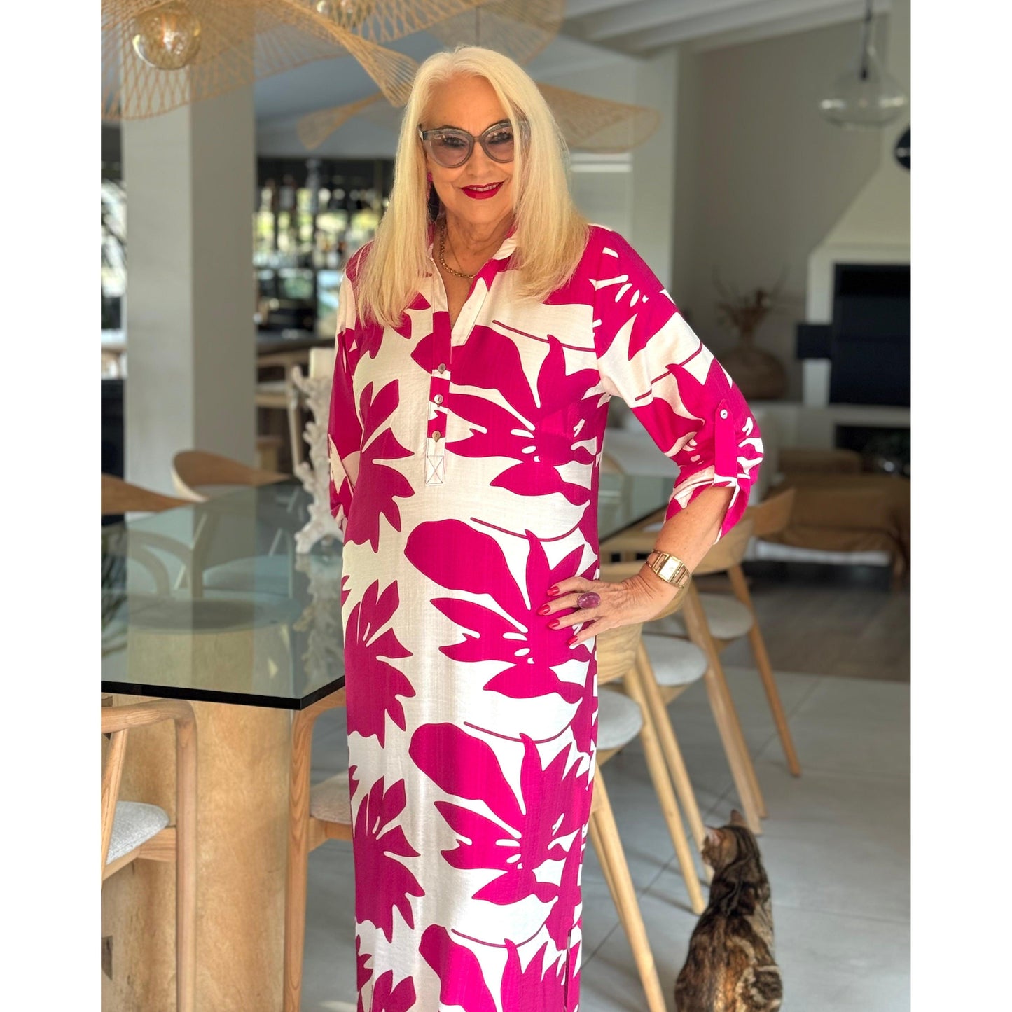 HARPER Maxi Dress-DRESS-Wendy Bashford Designs