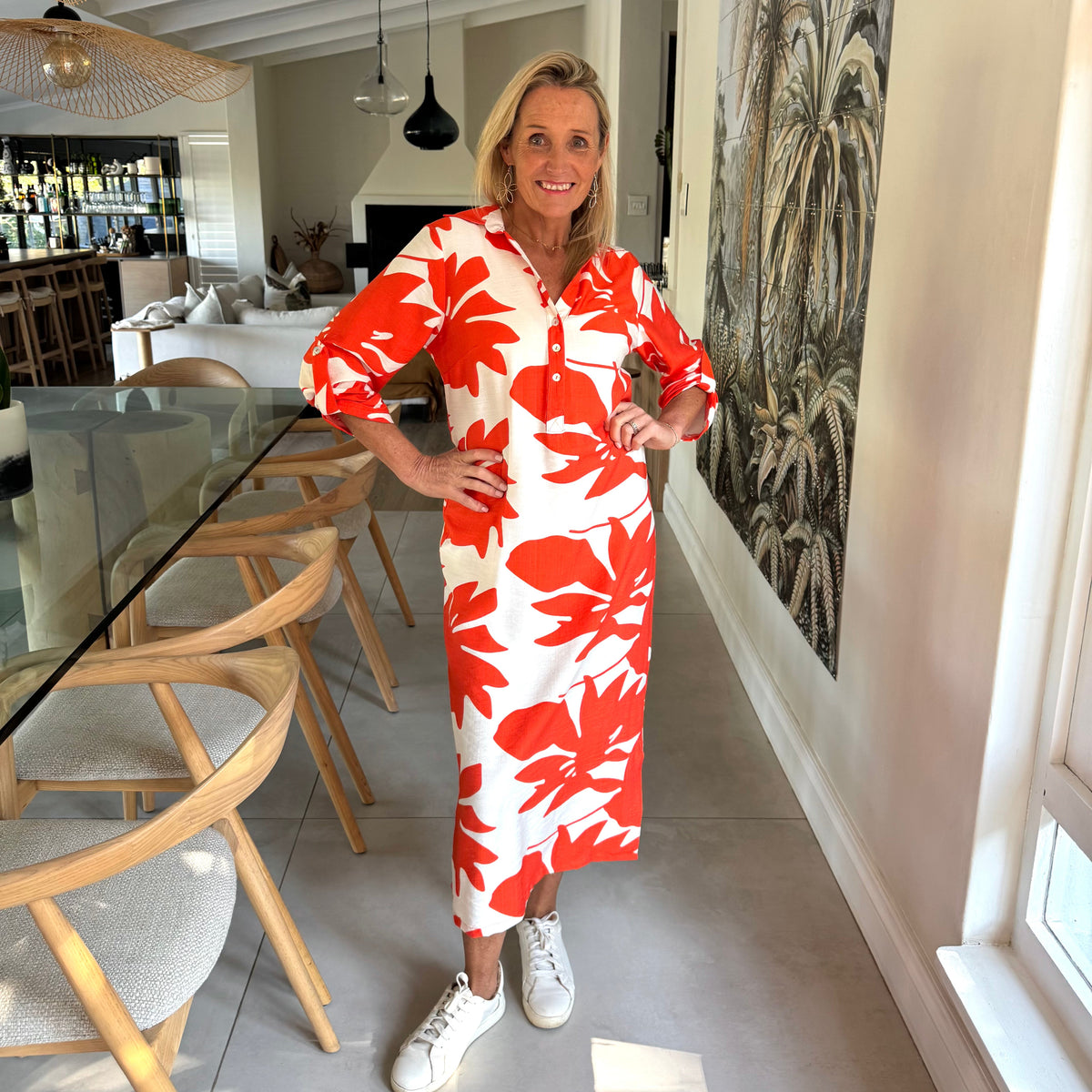 EDEN MIDI Dress-DRESS-Wendy Bashford Designs