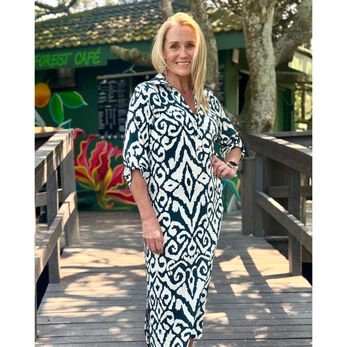 EDEN MIDI Dress-DRESS-Wendy Bashford Designs