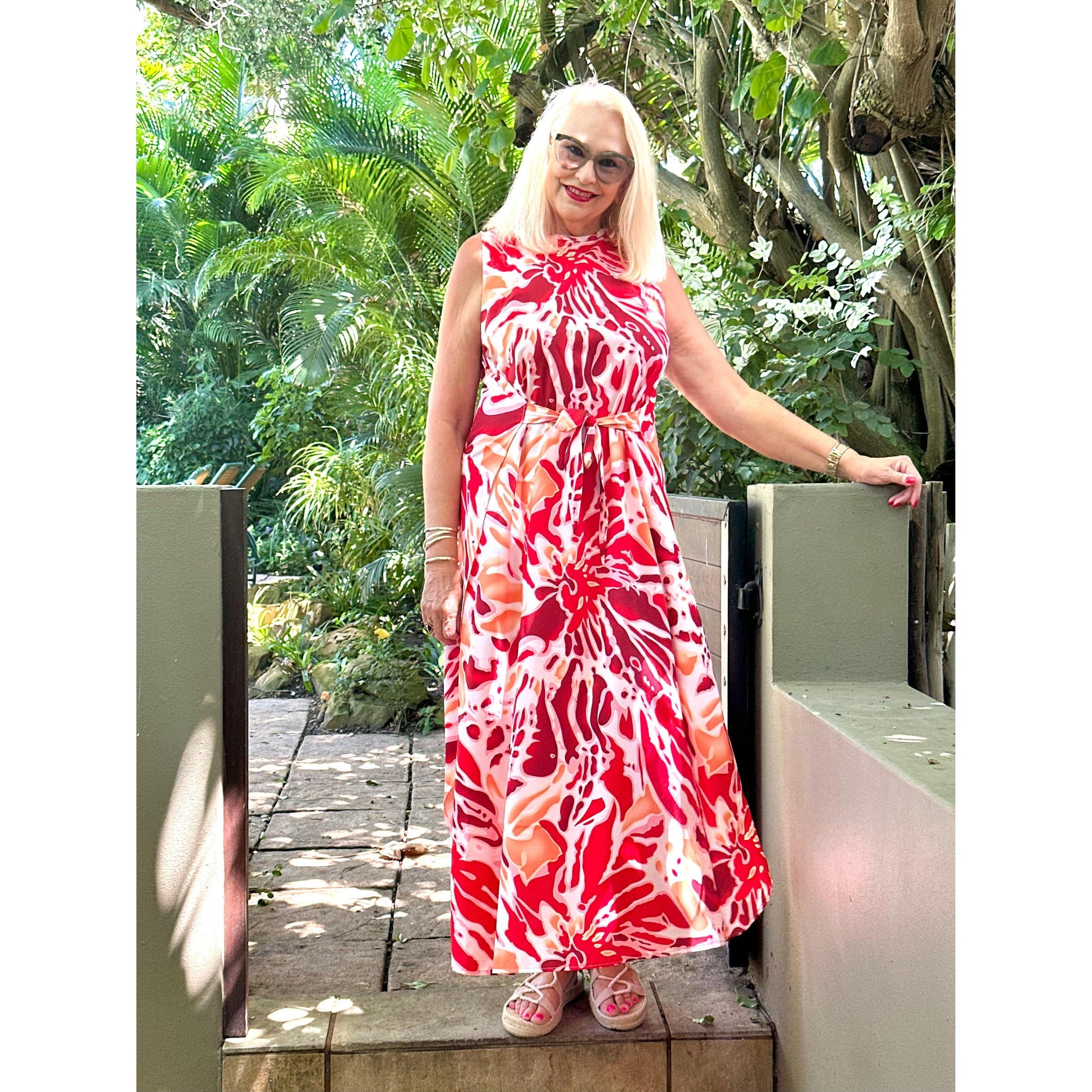 LILLY Maxi Dress-DRESS-Wendy Bashford Designs