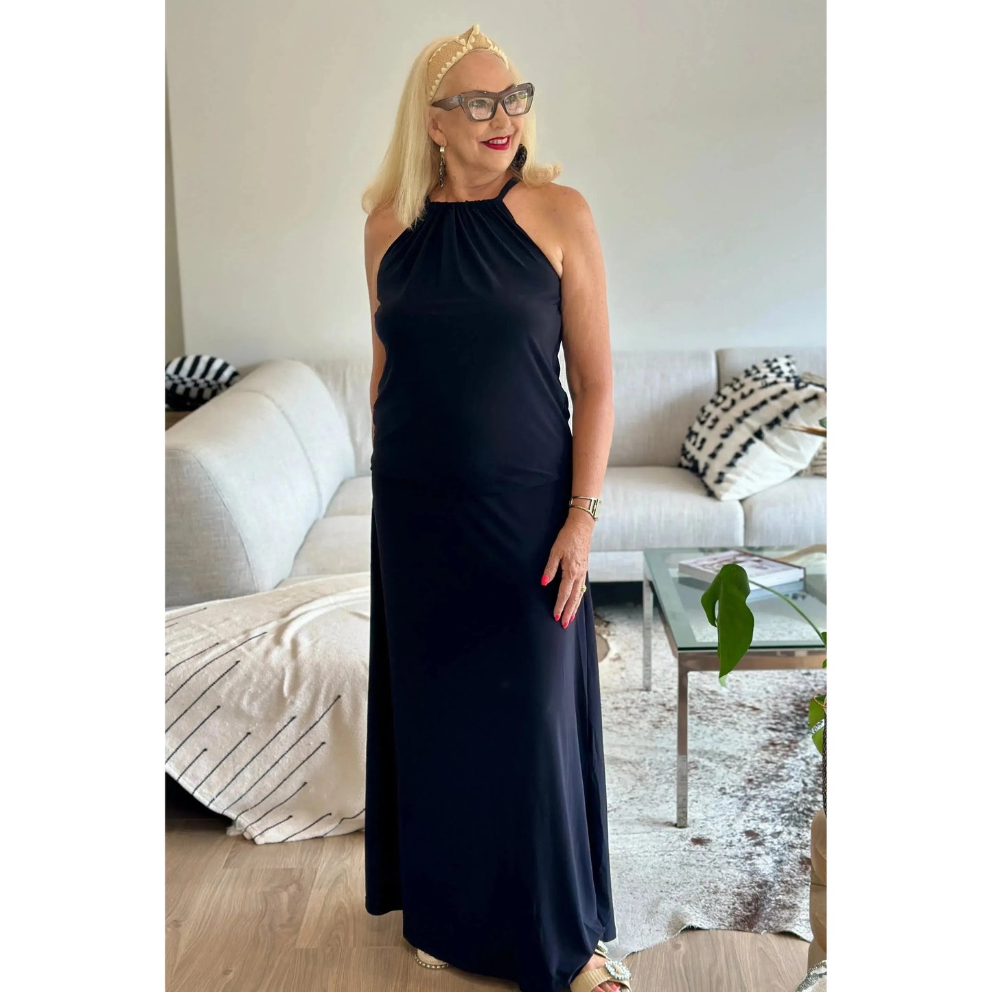 LISA Maxi Dress-MAXI DRESS-Wendy Bashford Designs