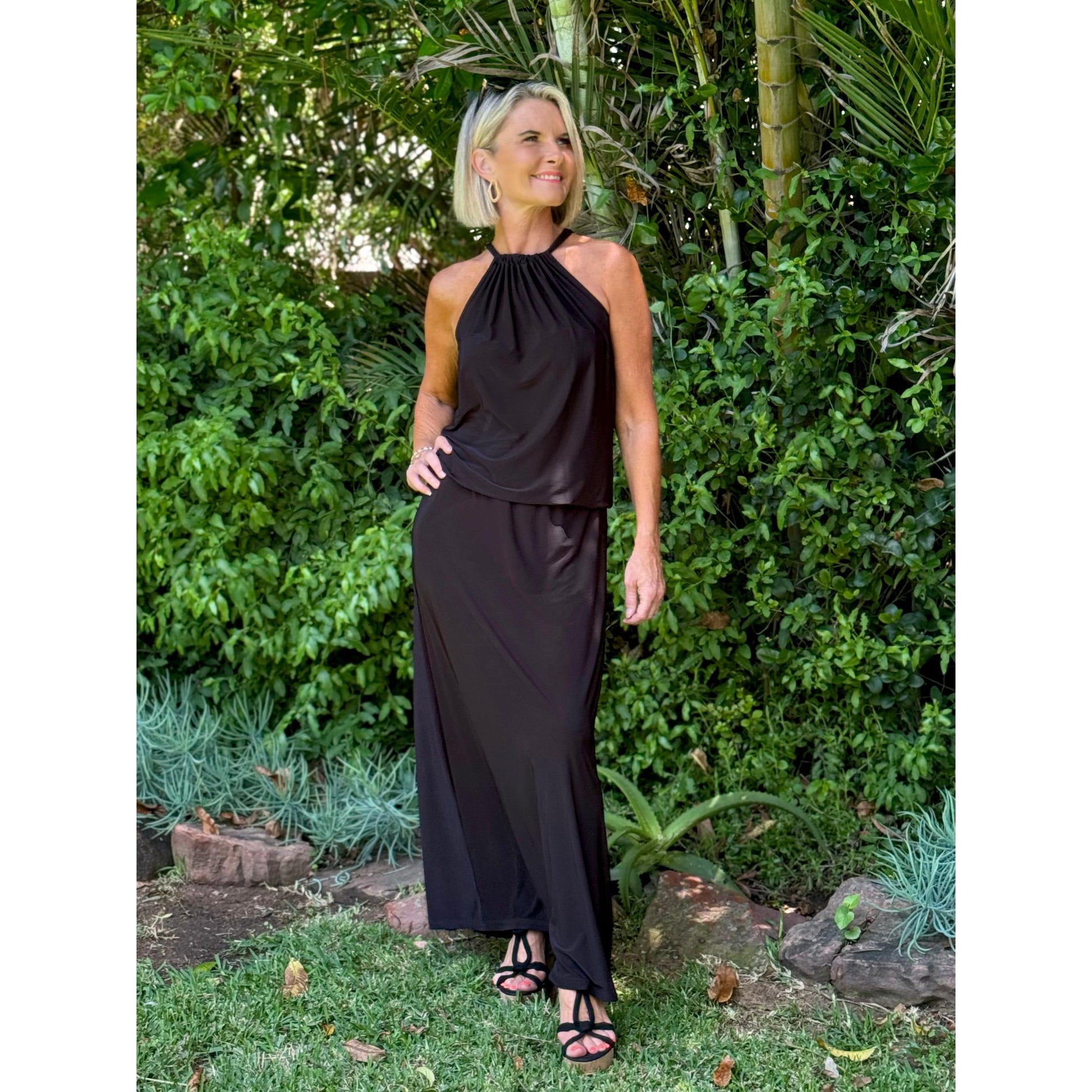 LISA Maxi Dress-MAXI DRESS-Wendy Bashford Designs