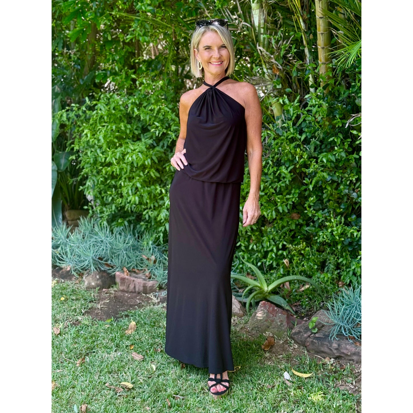 LISA Maxi Dress-MAXI DRESS-Wendy Bashford Designs
