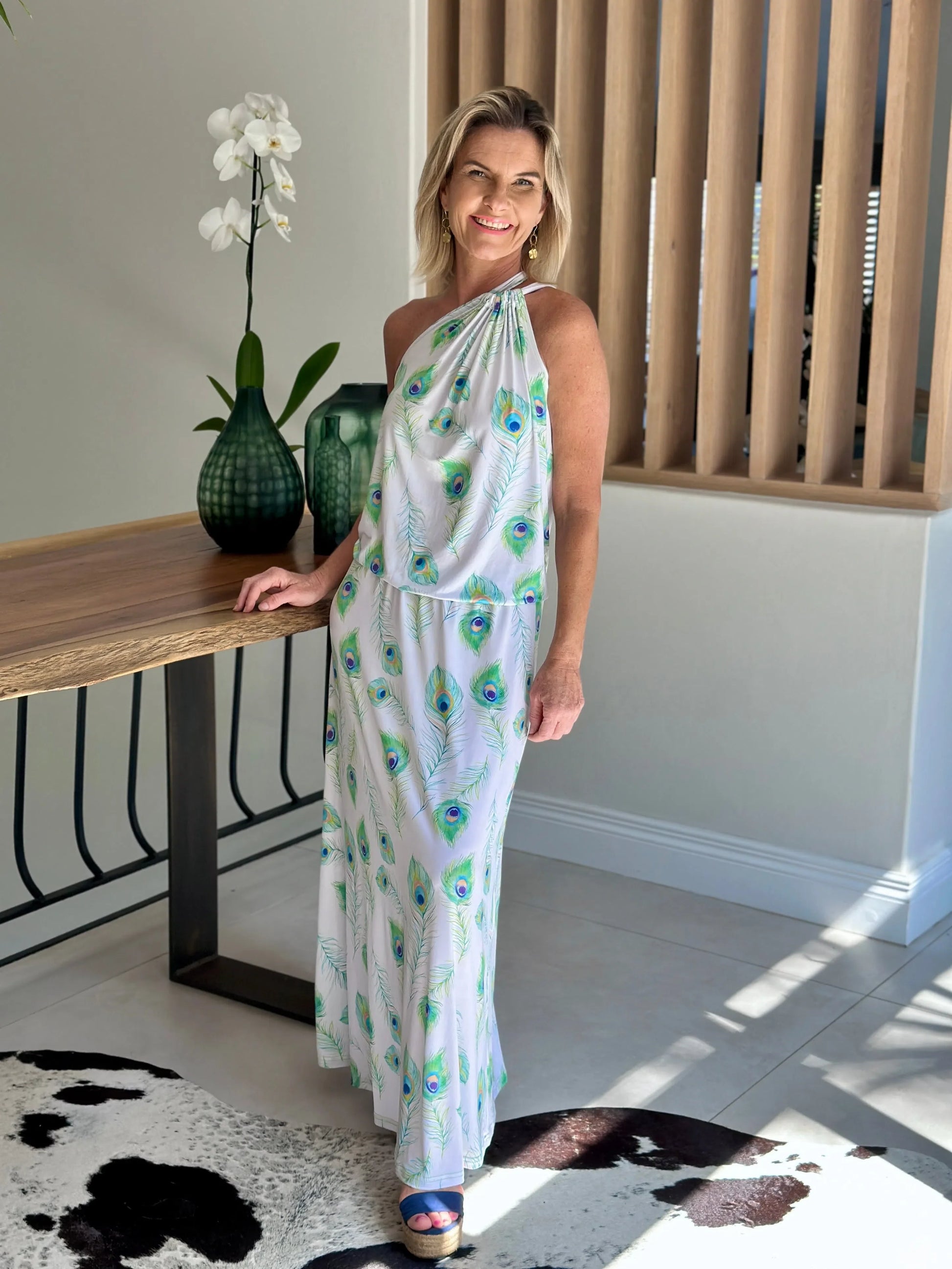 LOUISE Maxi Dress-DRESS-Wendy Bashford Designs