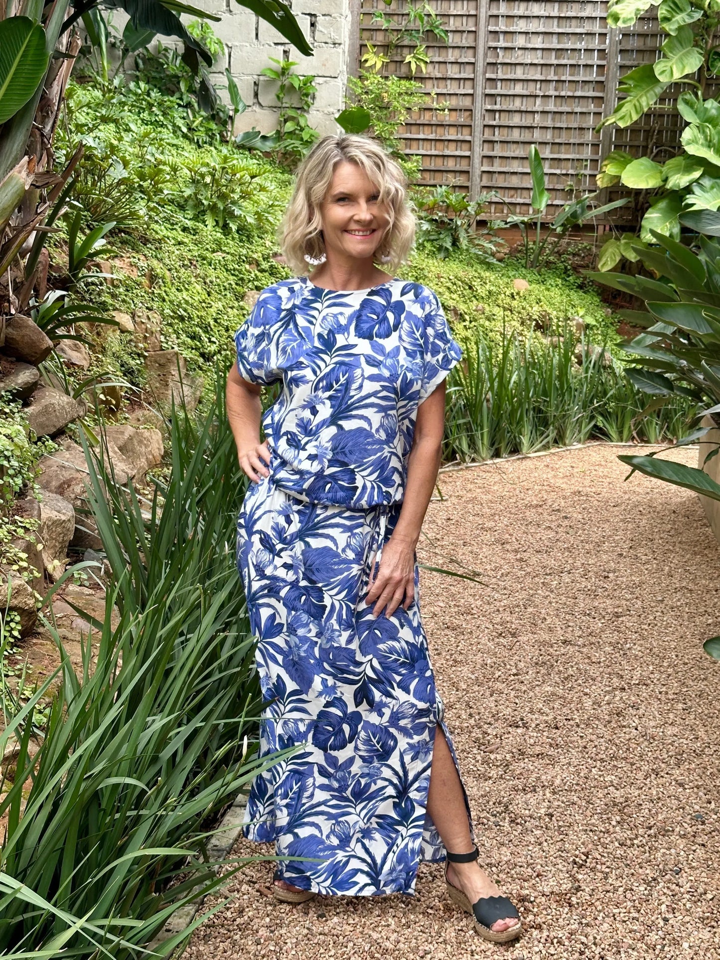 LUCY Maxi Dress-DRESS-Wendy Bashford Designs